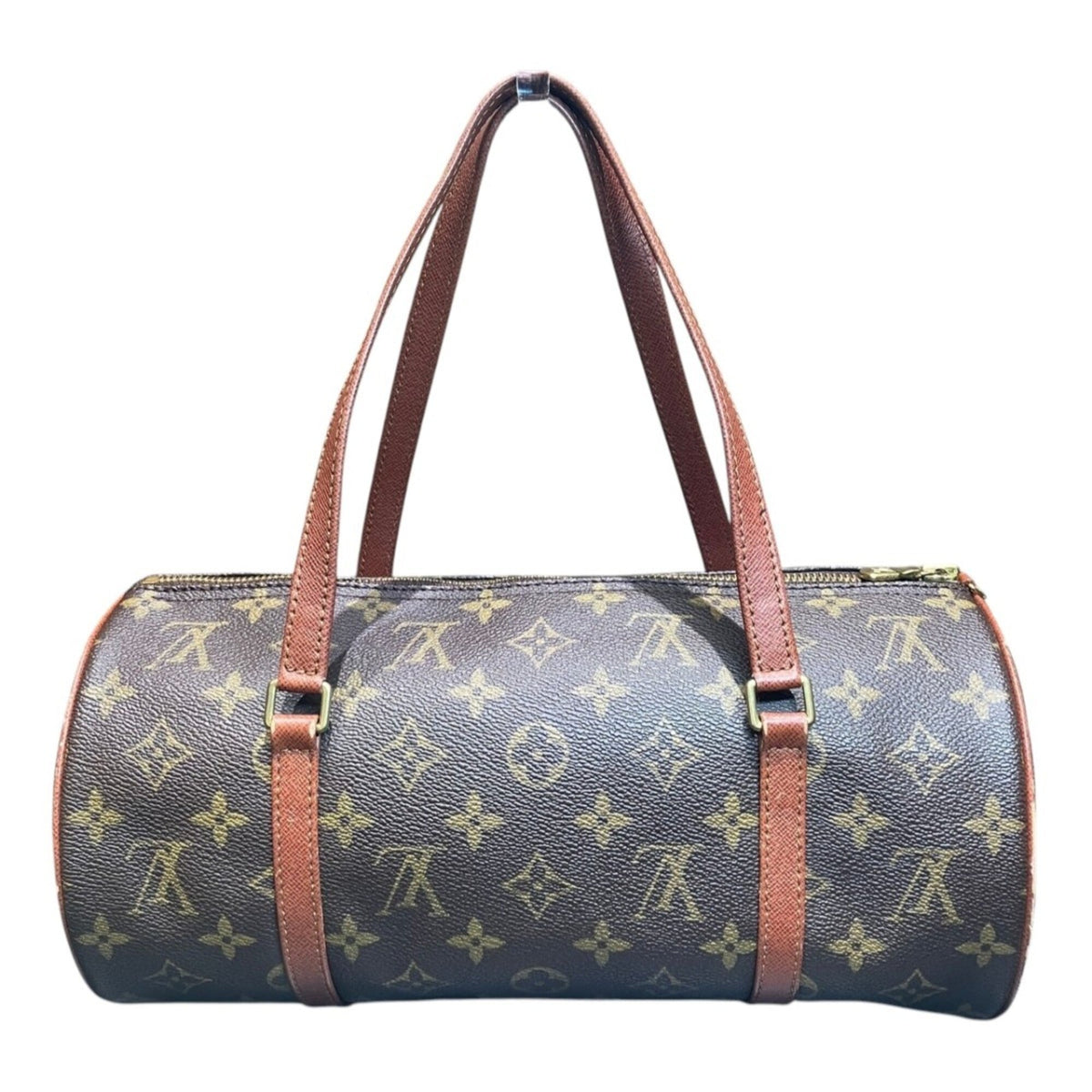 Louis Vuitton Brown Monogram Handbag Pouch (Pre-Owned)