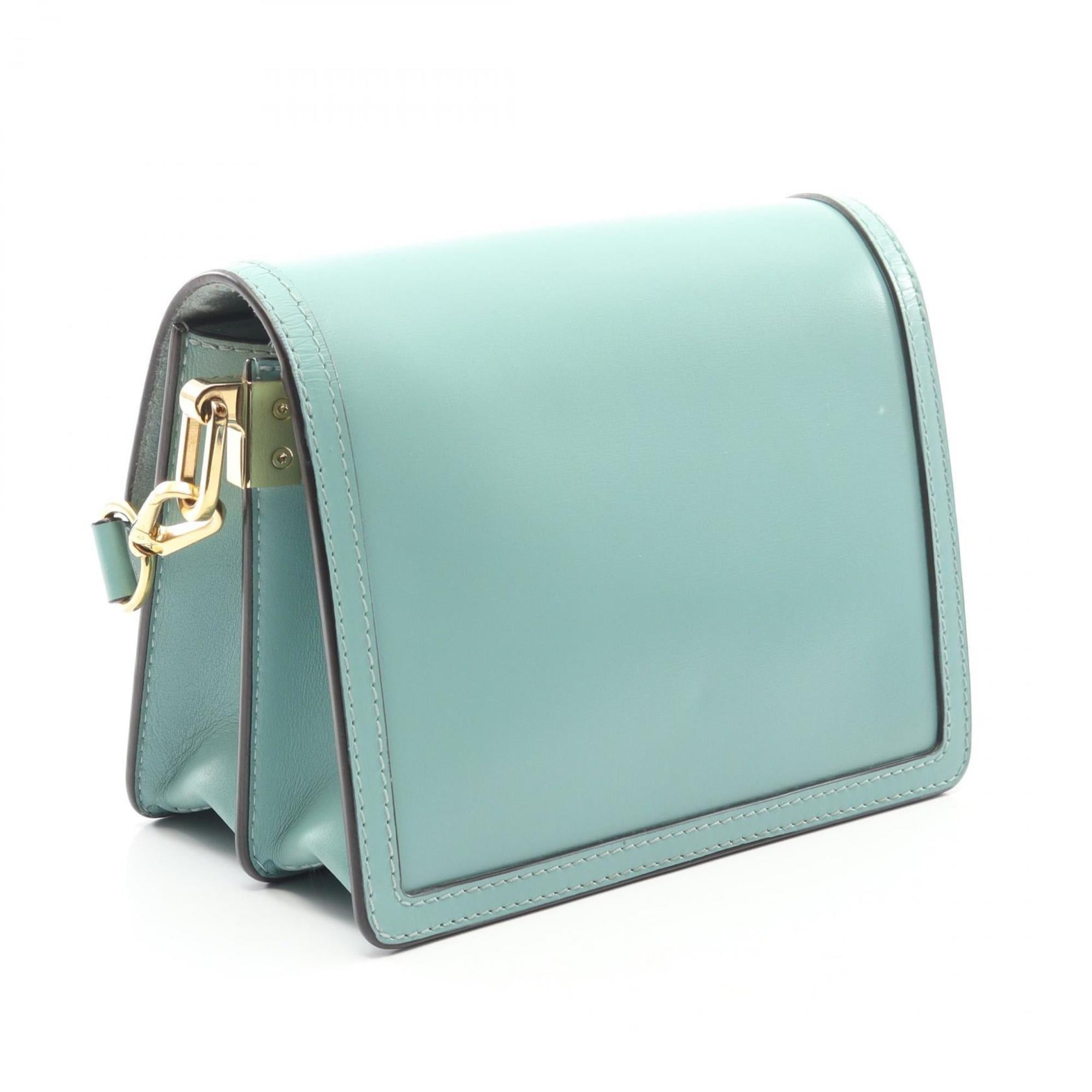 Louis Vuitton Green Leather Shoulder Bag (Pre-Owned)