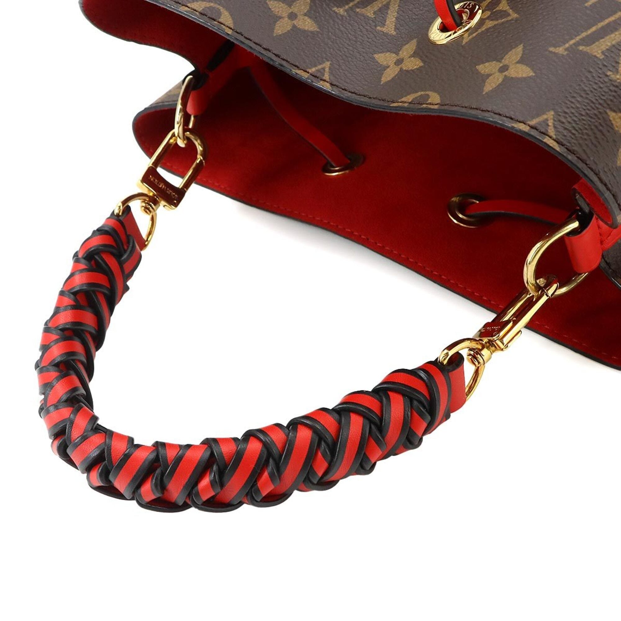 Louis Vuitton Brown Coquelicots Monogram Monogram Handbag (Pre-Owned)