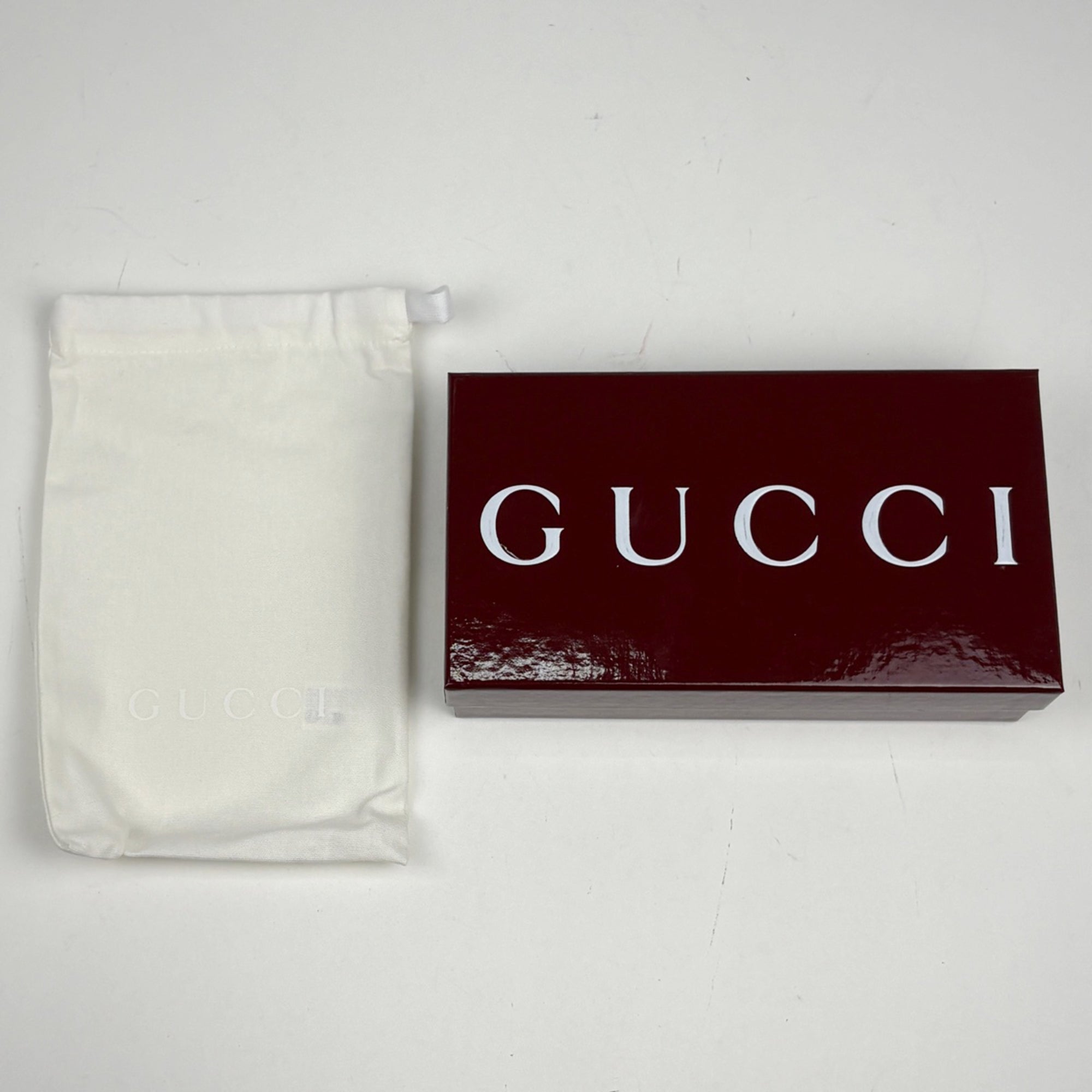 Gucci Beige Black Coated Canvas Leather (Pre-Owned)
