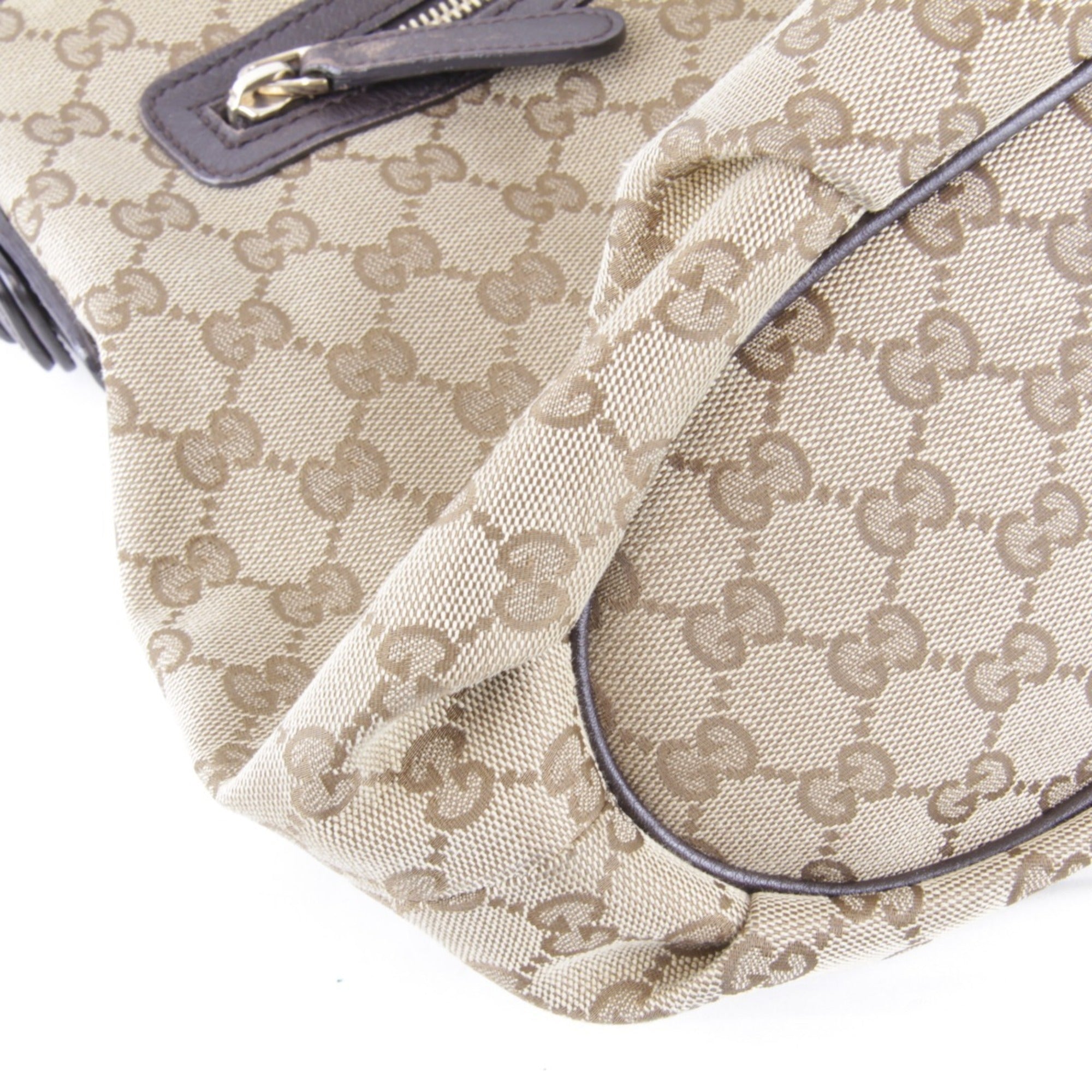 Gucci Brown Gg Canvas Shoulder Bag (Pre-Owned)