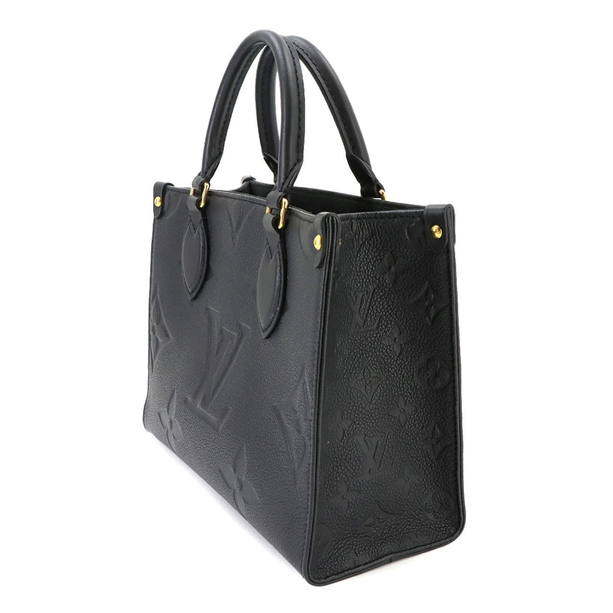 Louis Vuitton Noir Monogram Empreinte Handbag Tote Bag (Pre-Owned)