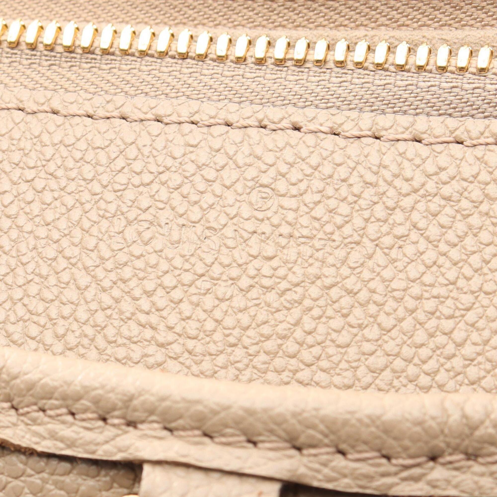 Louis Vuitton Beige Monogram Empreinte Leather Handbag (Pre-Owned)