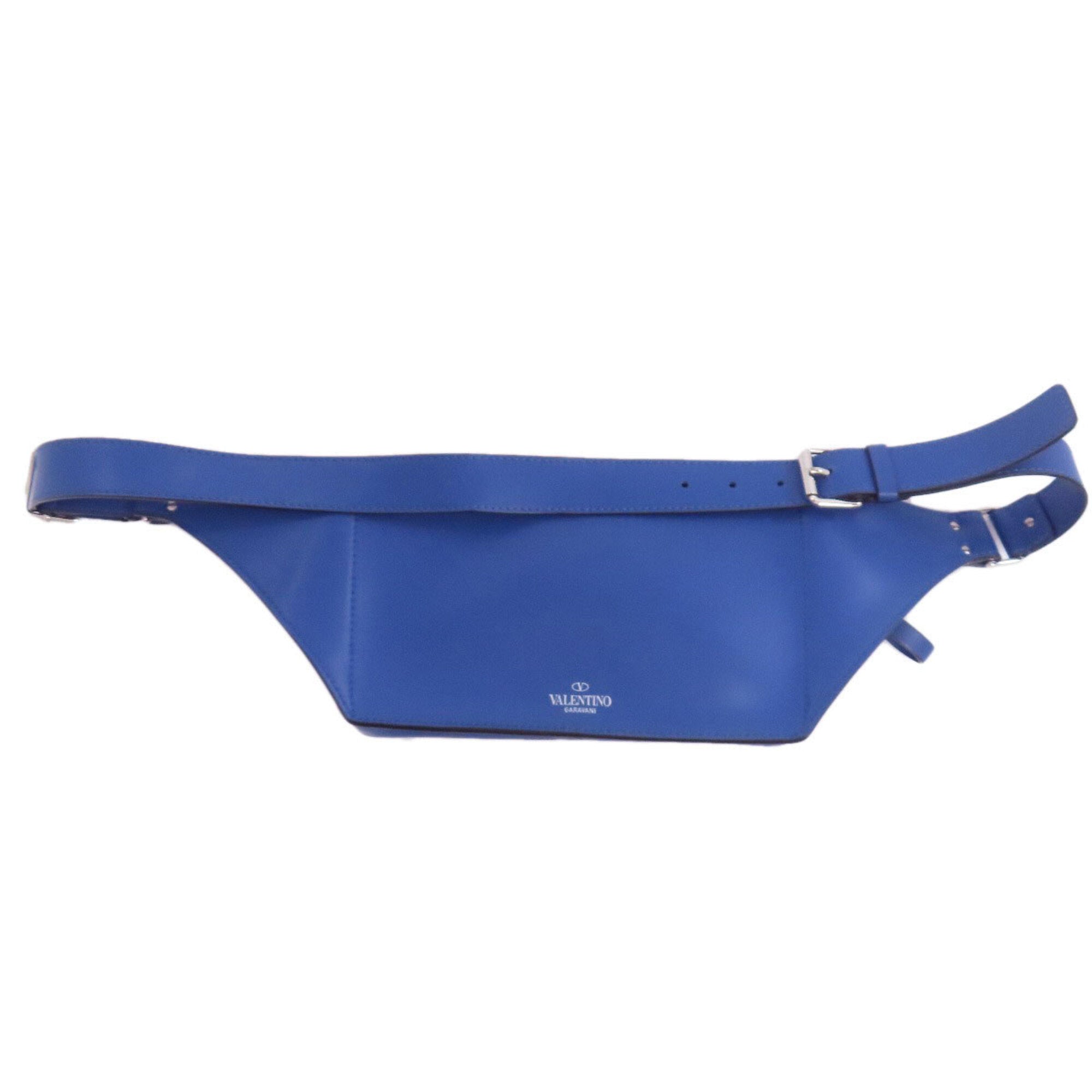 Valentino Blue Leather Sling Bag (Pre-Owned)