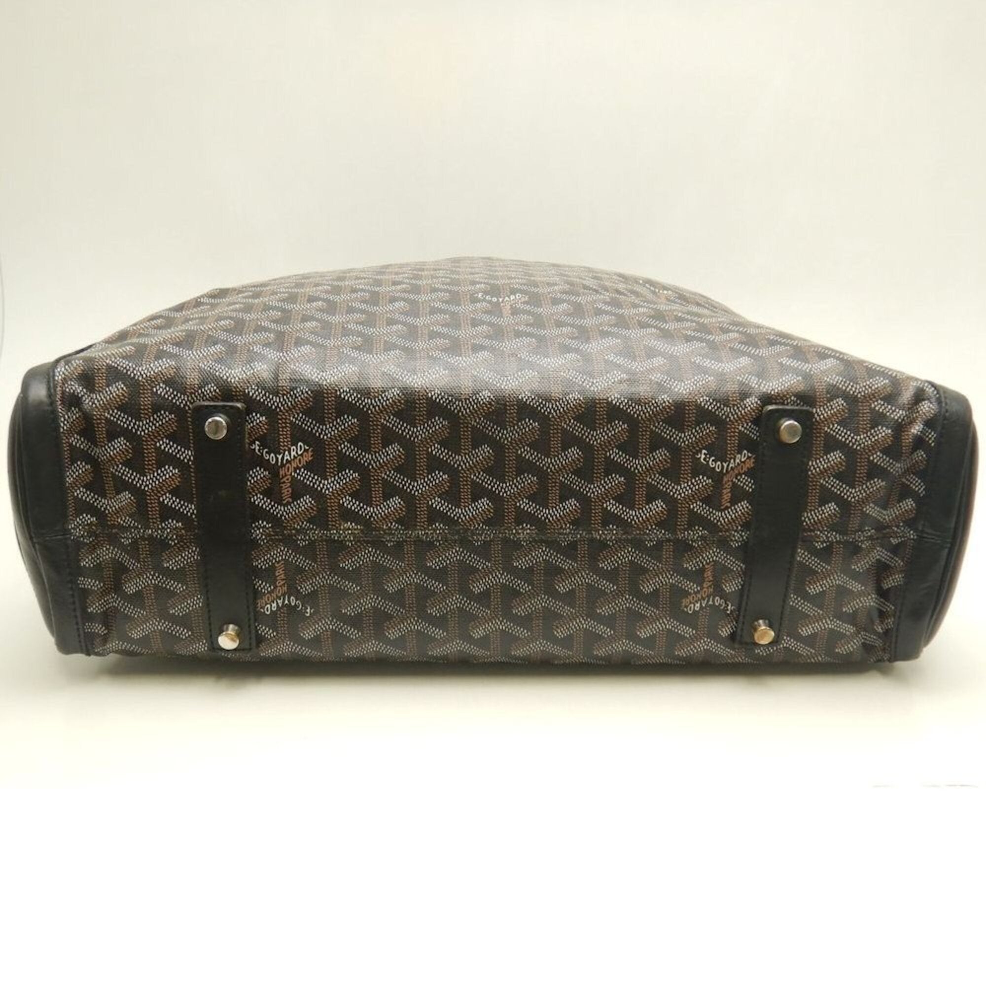 Goyard Black Coated Canvas Tote Bag (Pre-Owned)