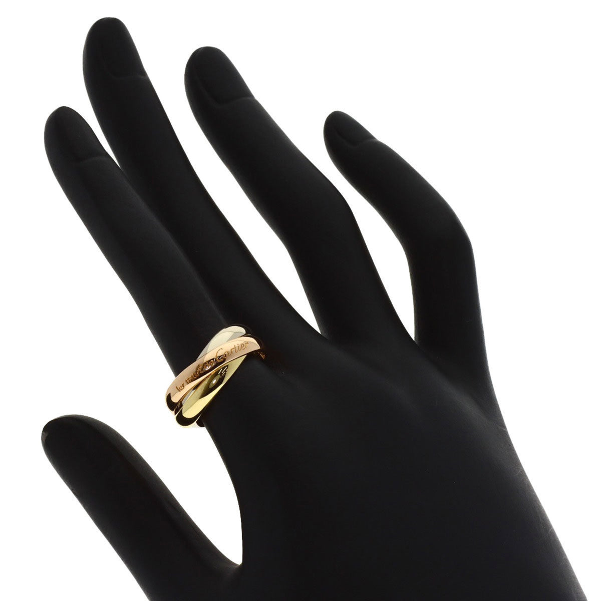Cartier Yellow Gold (18K) Pink Gold (18K) White Gold (18K) Band Ring (Pre-Owned)