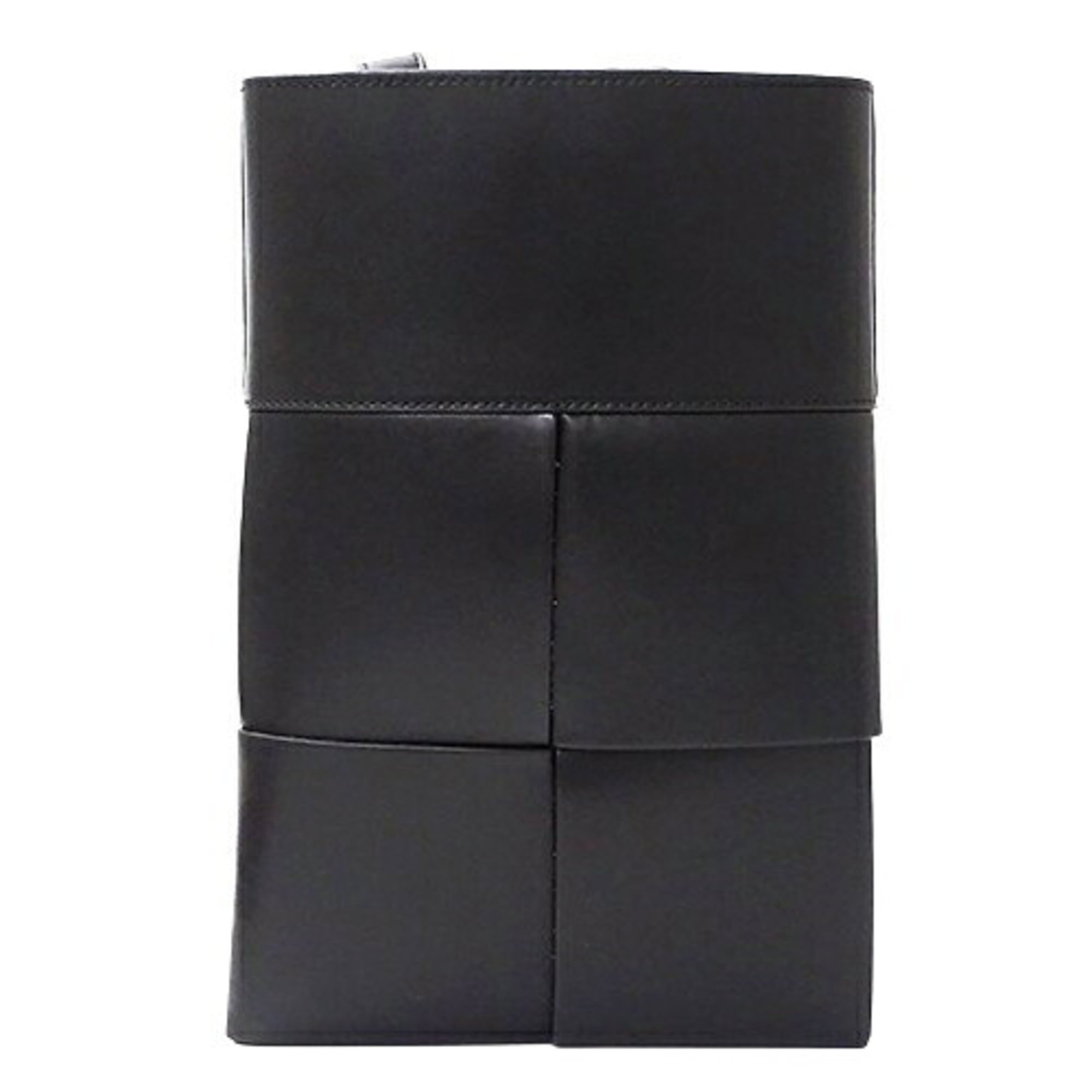 Bottega Veneta Black Leather Shoulder Bag (Pre-Owned)