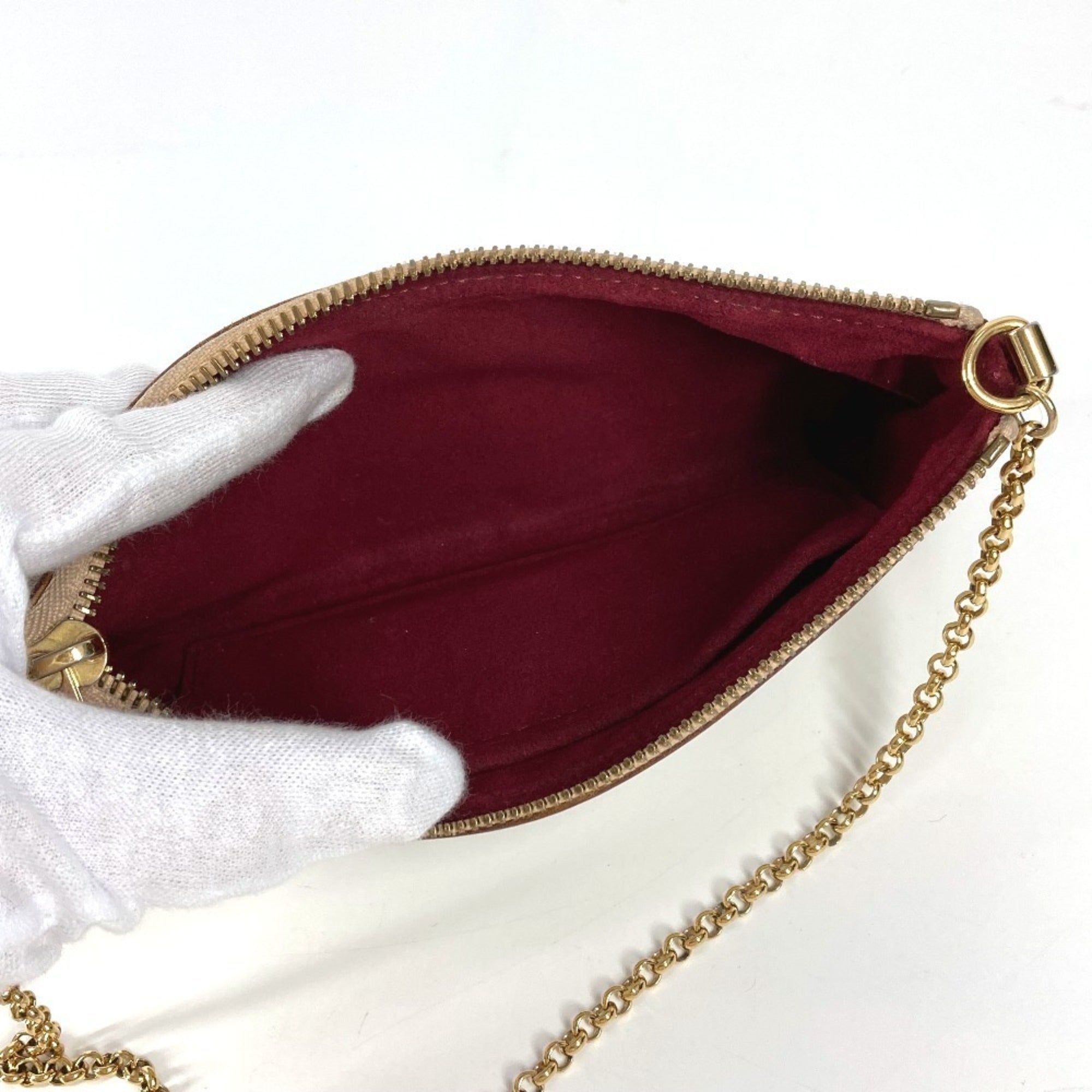 Louis Vuitton Blanc Monogram Multicolore Pouch Shoulder Bag (Pre-Owned)