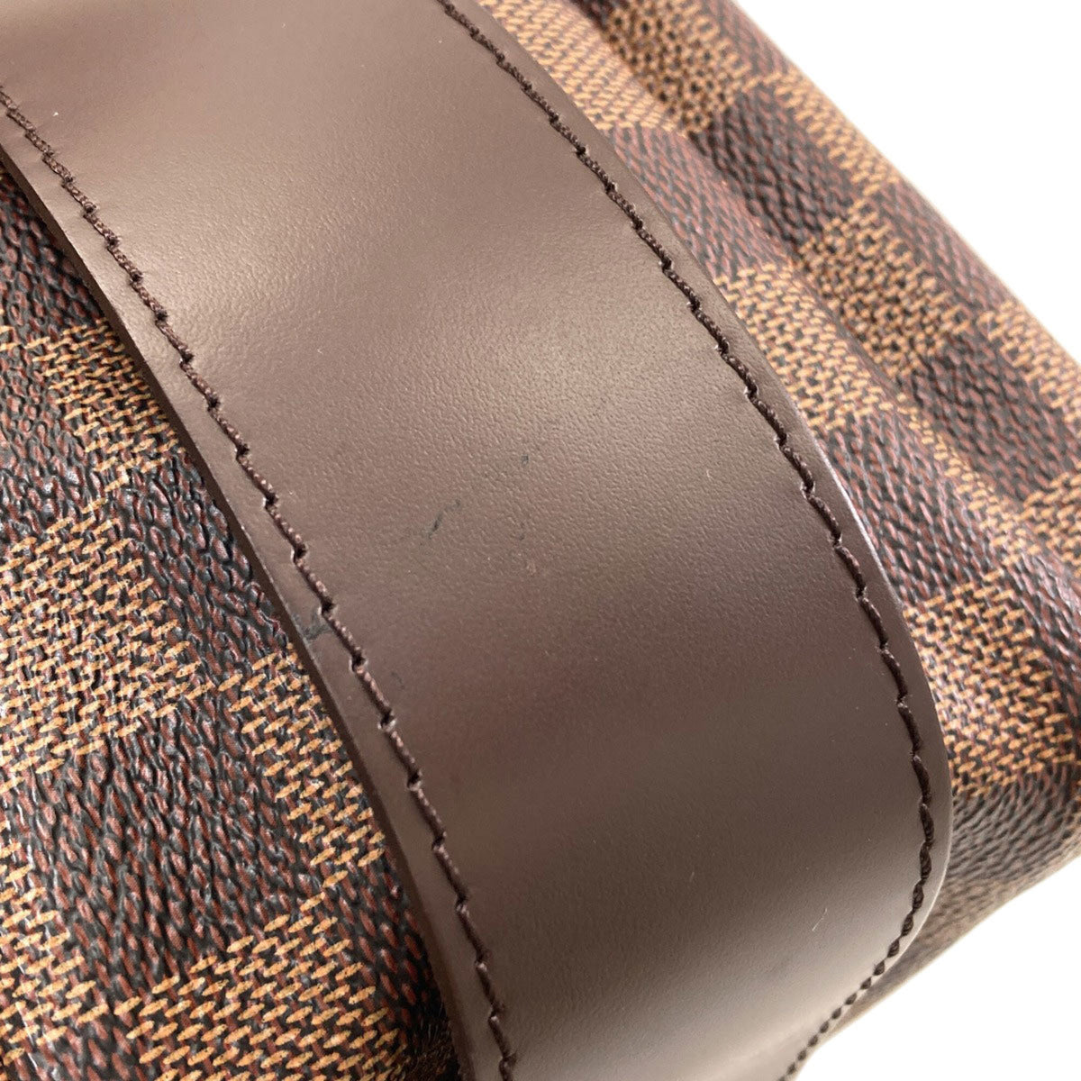 Louis Vuitton Damier Damier Canvas Ebene Damier Canvas Shoulder Bag (Pre-Owned)