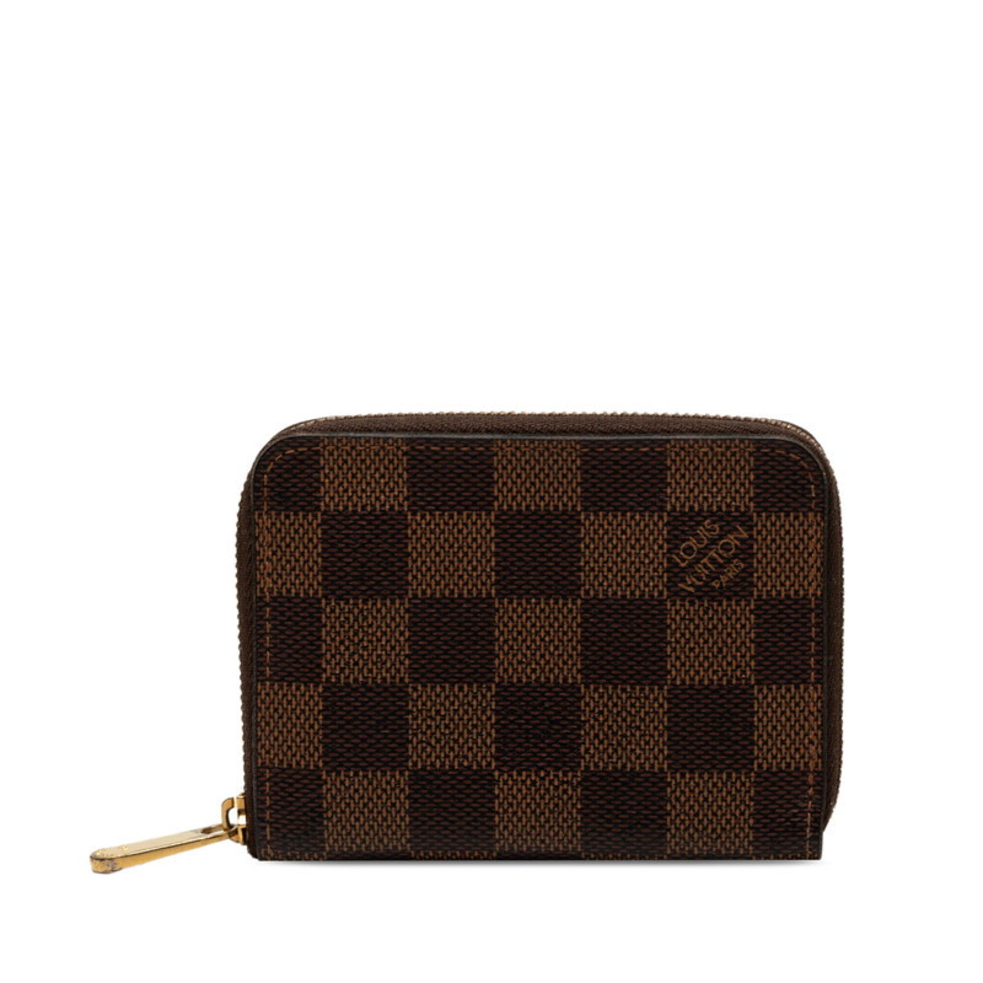 Louis Vuitton Brown Pvc Coin Purse/Coin Case (Pre-Owned)