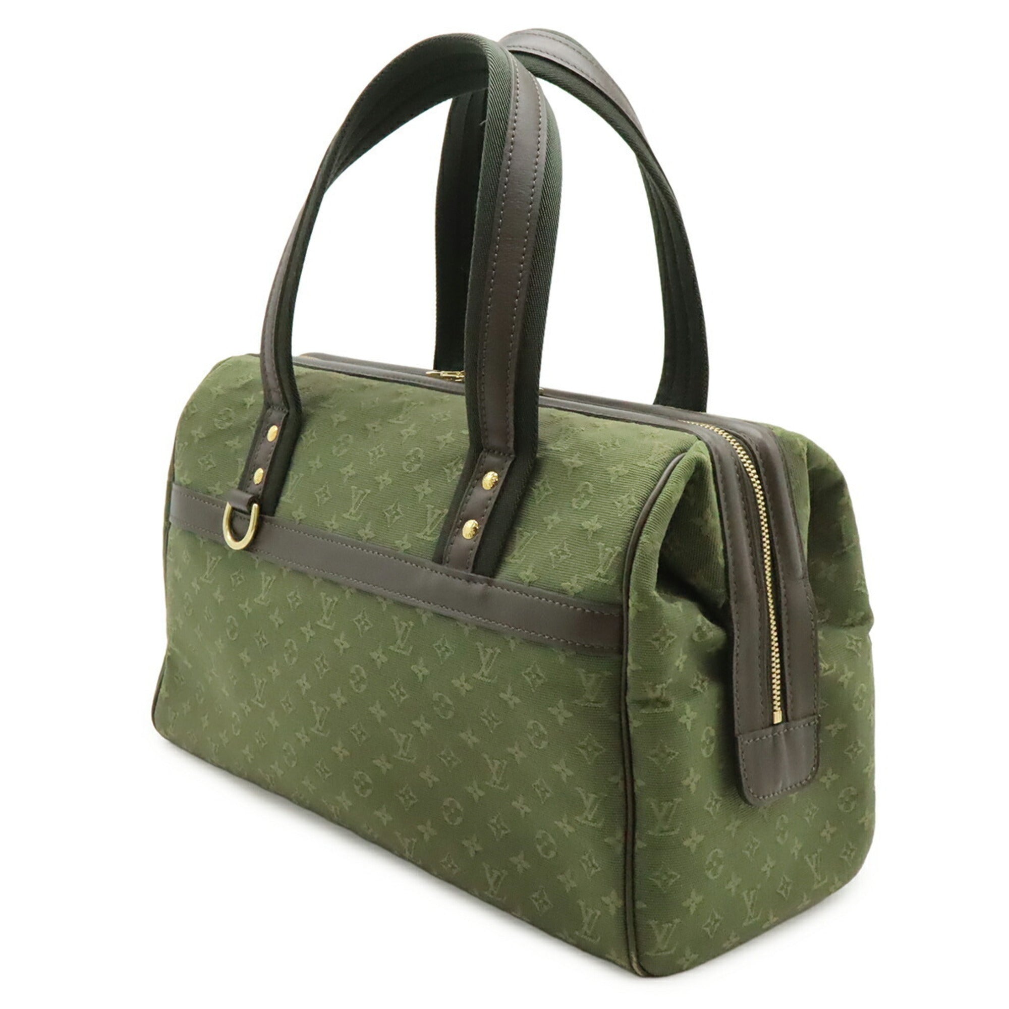 Louis Vuitton Tst Khaki Canvas Leather Shoulder Bag Tote Bag (Pre-Owned)