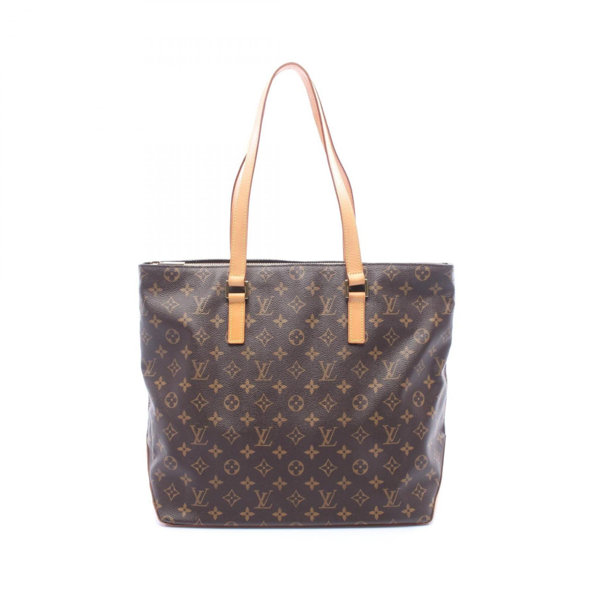 Louis Vuitton Brown Coated Canvas Pvc Leather Monogram Handbag Tote Bag (Pre-Owned)