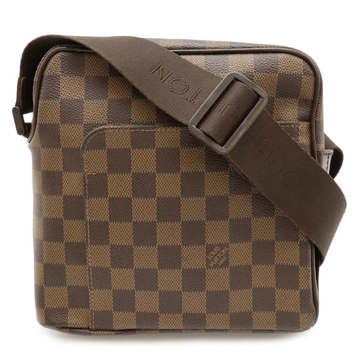 Louis Vuitton Damier Brown Pvc Pochette Shoulder Bag (Pre-Owned)