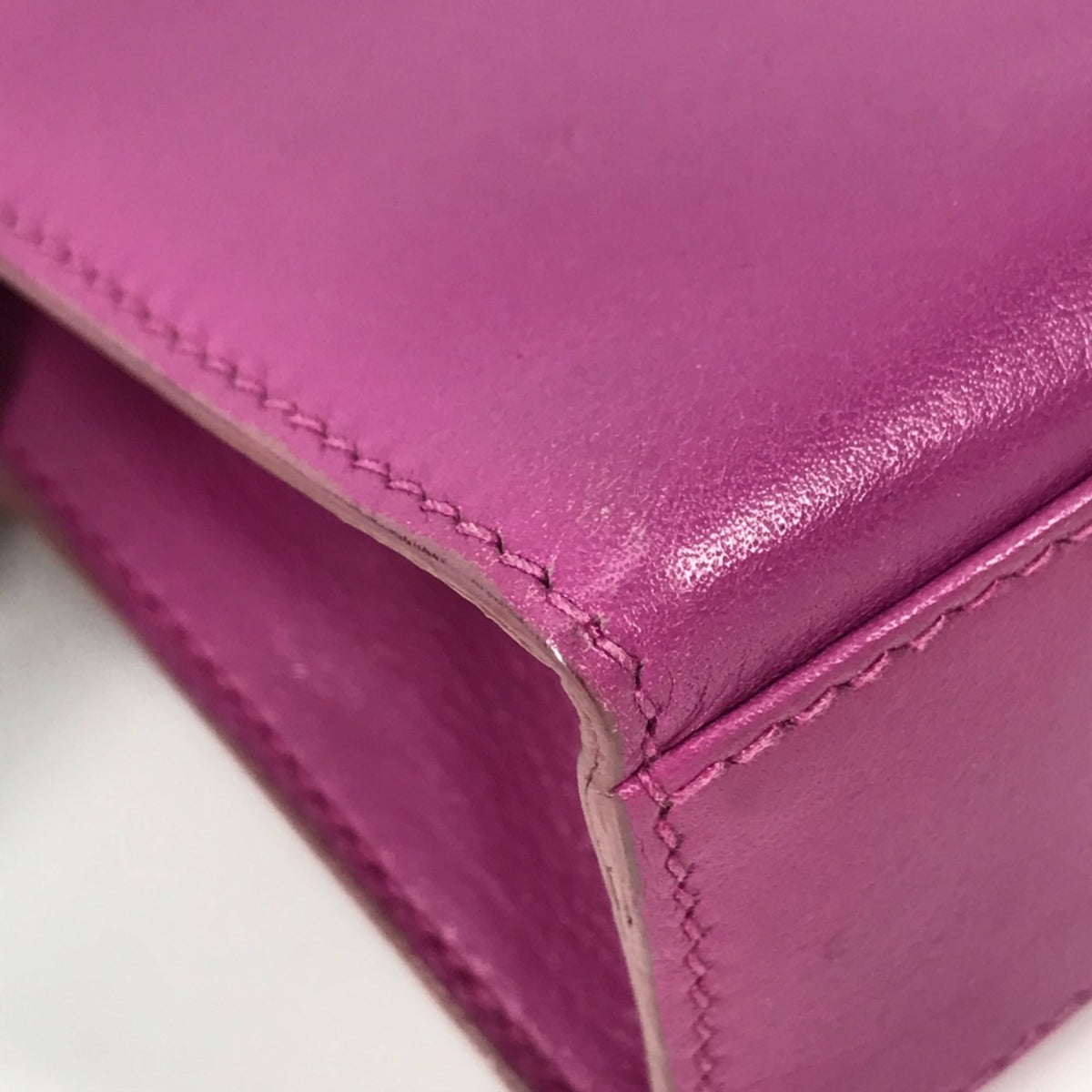 Celine Purple Leather Handbag (Pre-Owned)