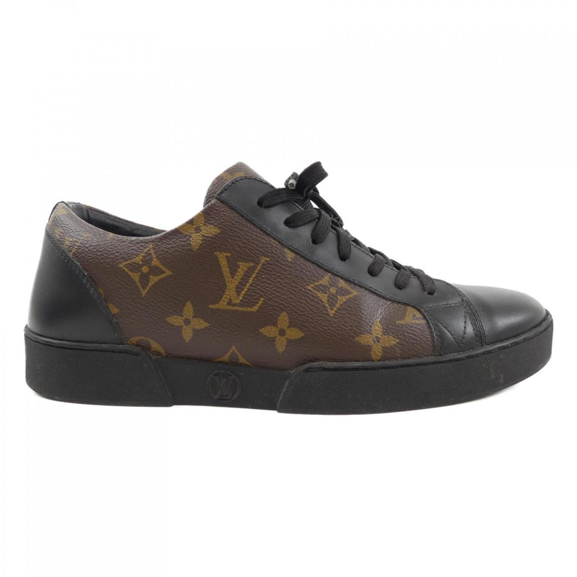 Louis Vuitton Black Brown Sneakers (Pre-Owned)