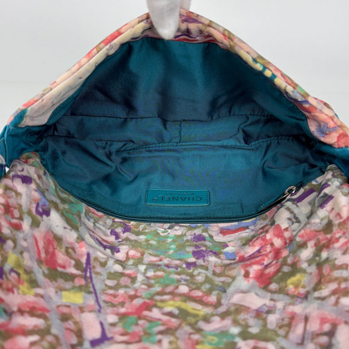 Chanel Blue Canvas Plastic Shoulder Bag (Pre-Owned)