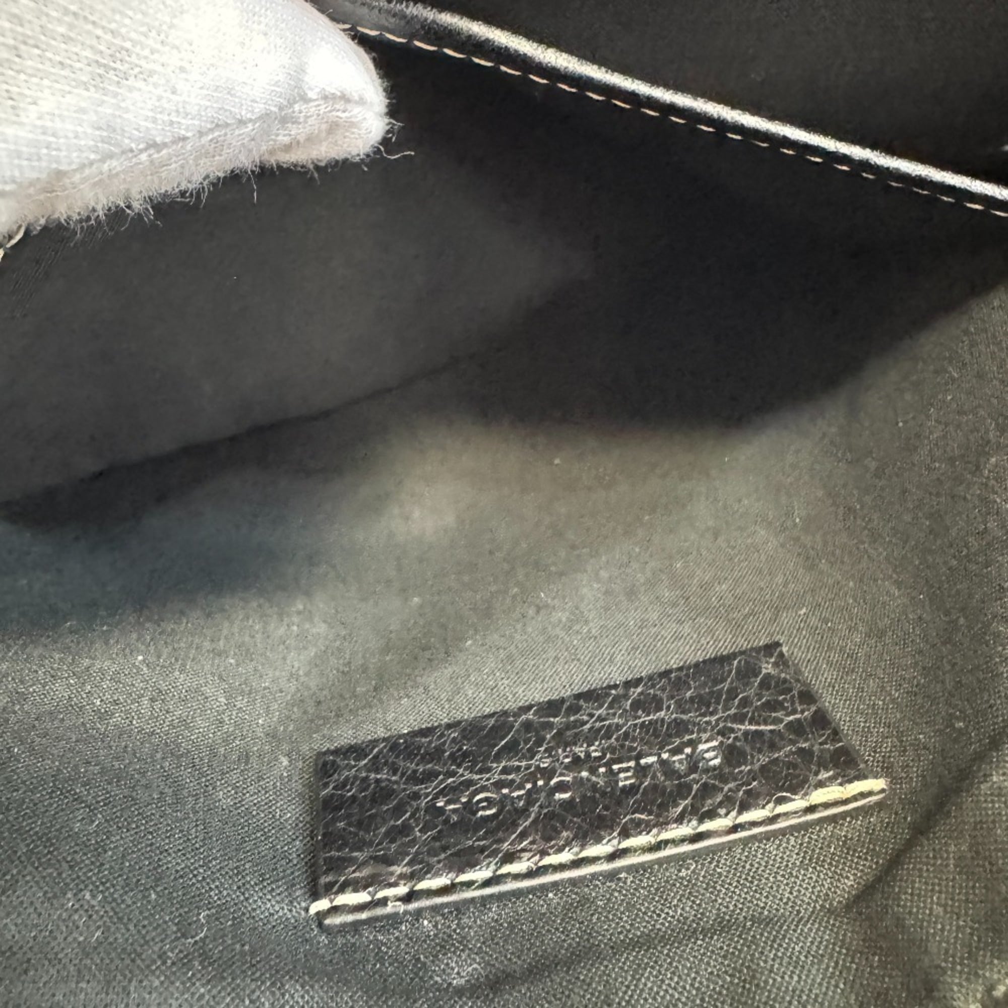 Balenciaga Blue Leather Clutch Bag (Pre-Owned)