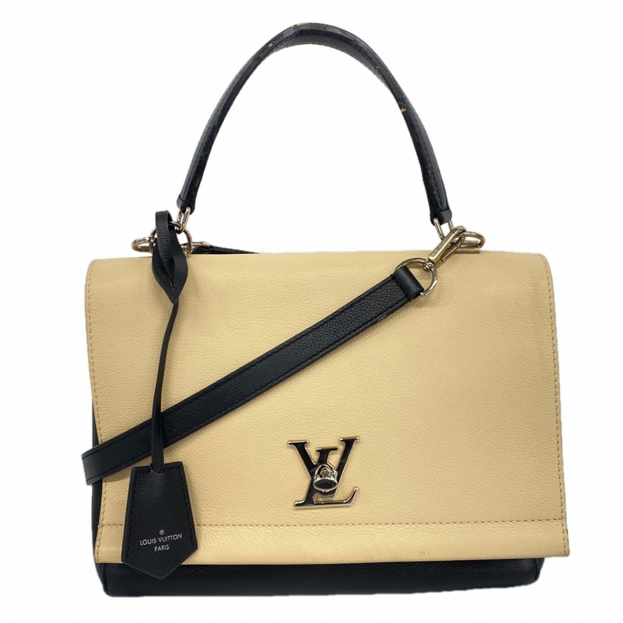 Louis Vuitton Noir Vanilla Handbag (Pre-Owned)