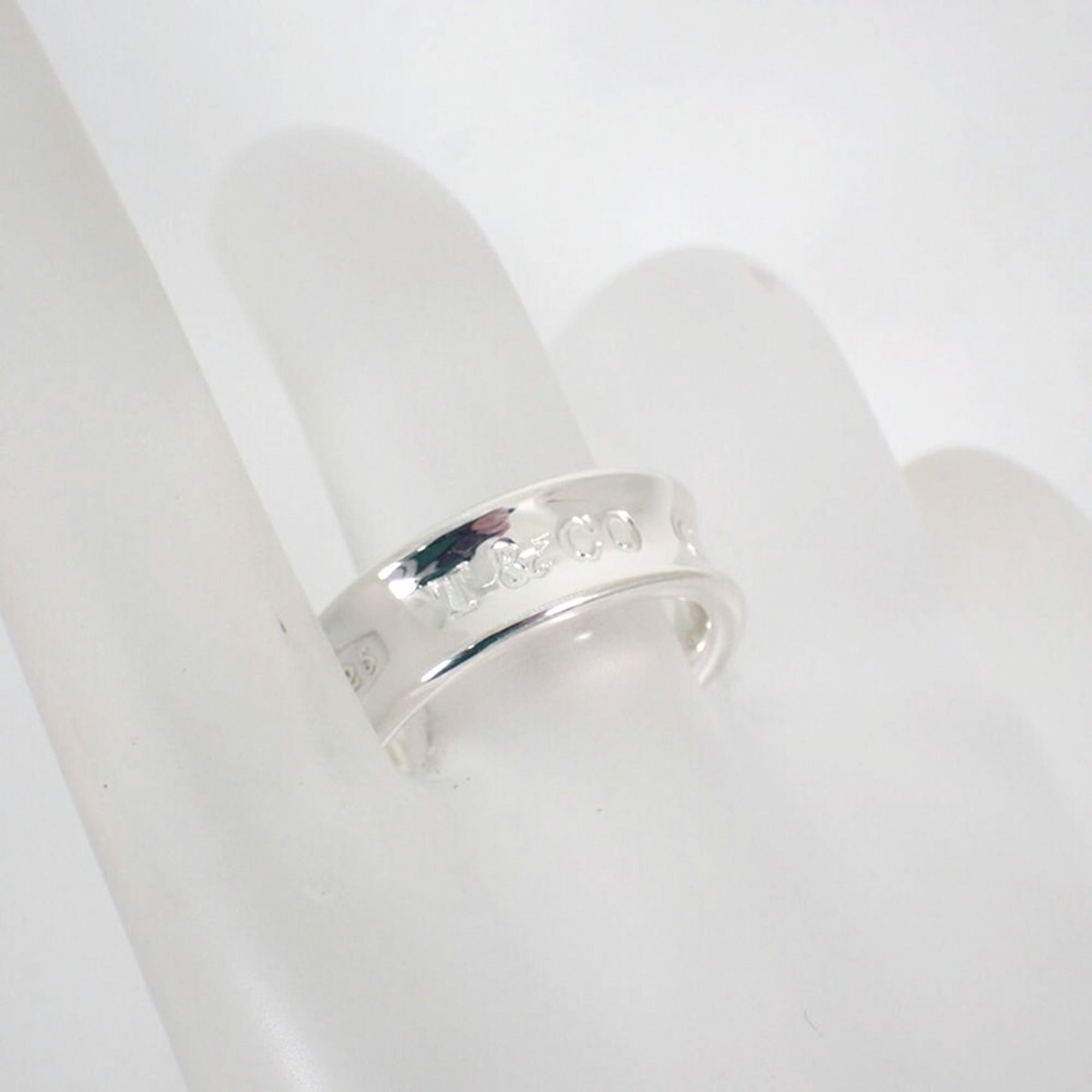 Tiffany Sterling Silver 925 Band Ring (Pre-Owned)