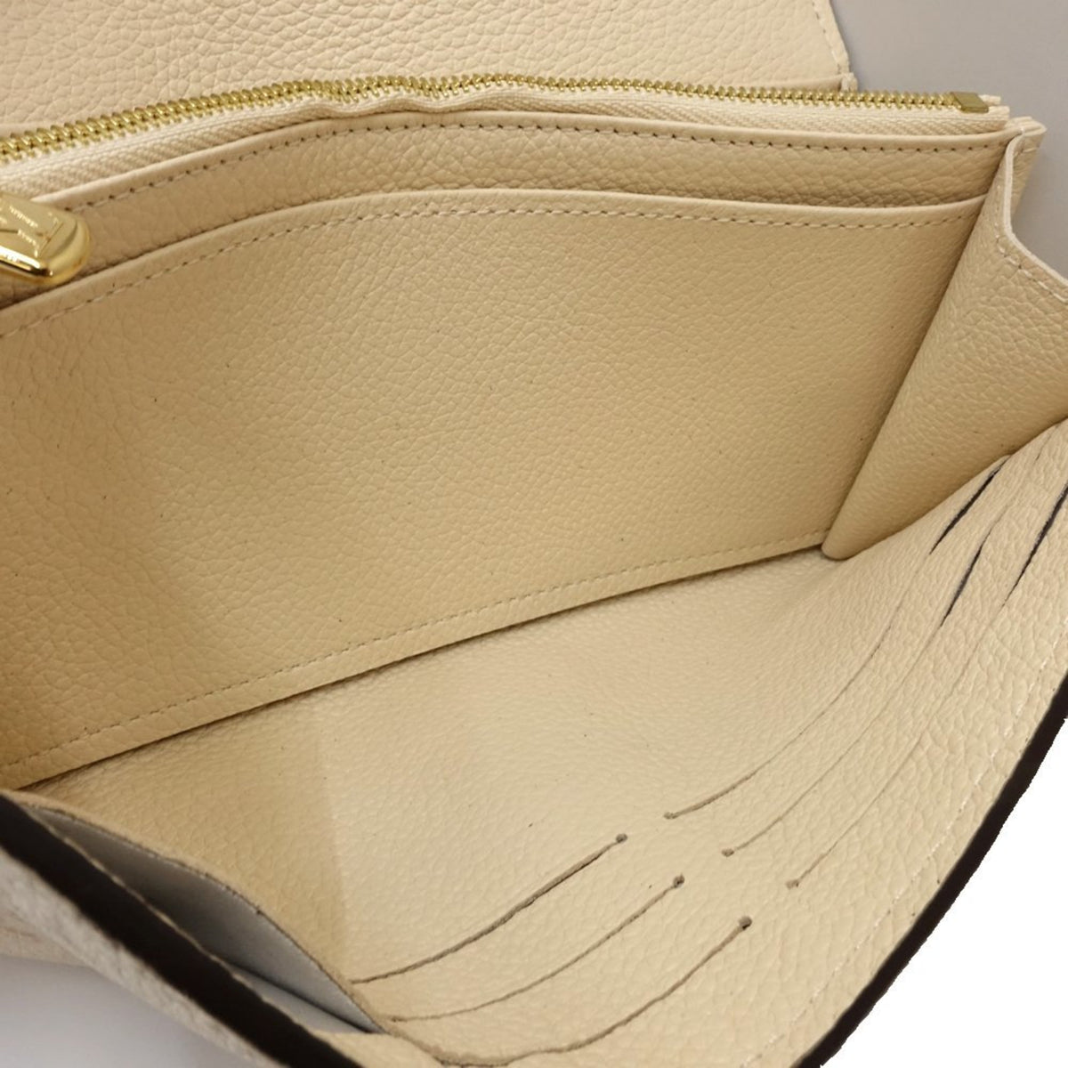 Louis Vuitton Monogram Empreinte Leather Long Wallet (Bi-Fold) (Pre-Owned)