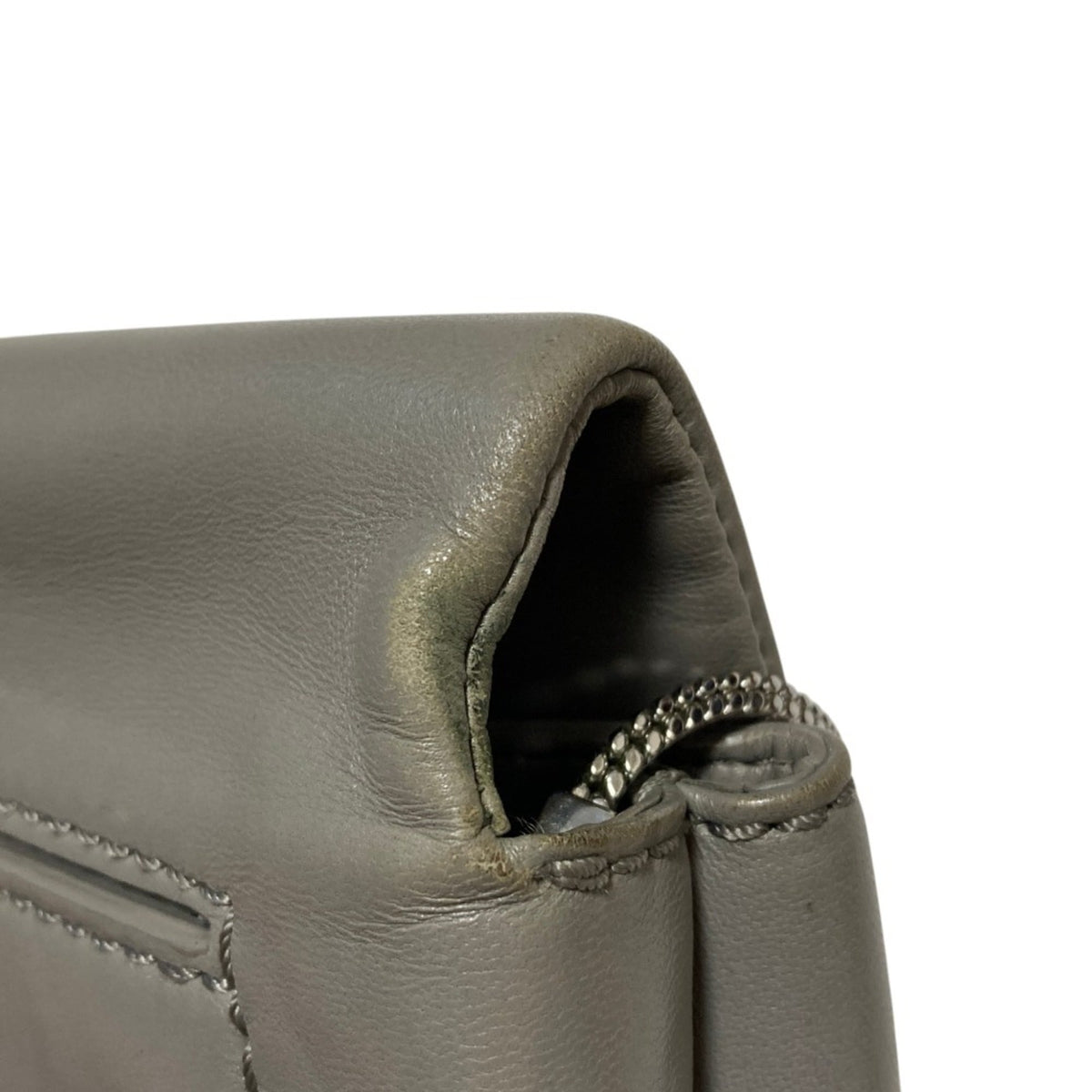 3.1 Phillip Lim Gray Leather Shoulder Bag (Pre-Owned)