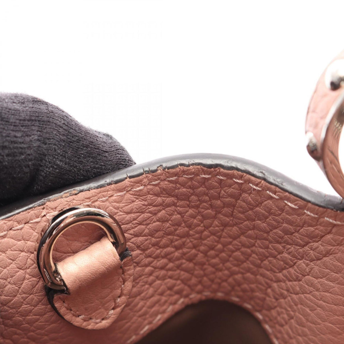 Louis Vuitton Magnolia Pink Leather Handbag (Pre-Owned)