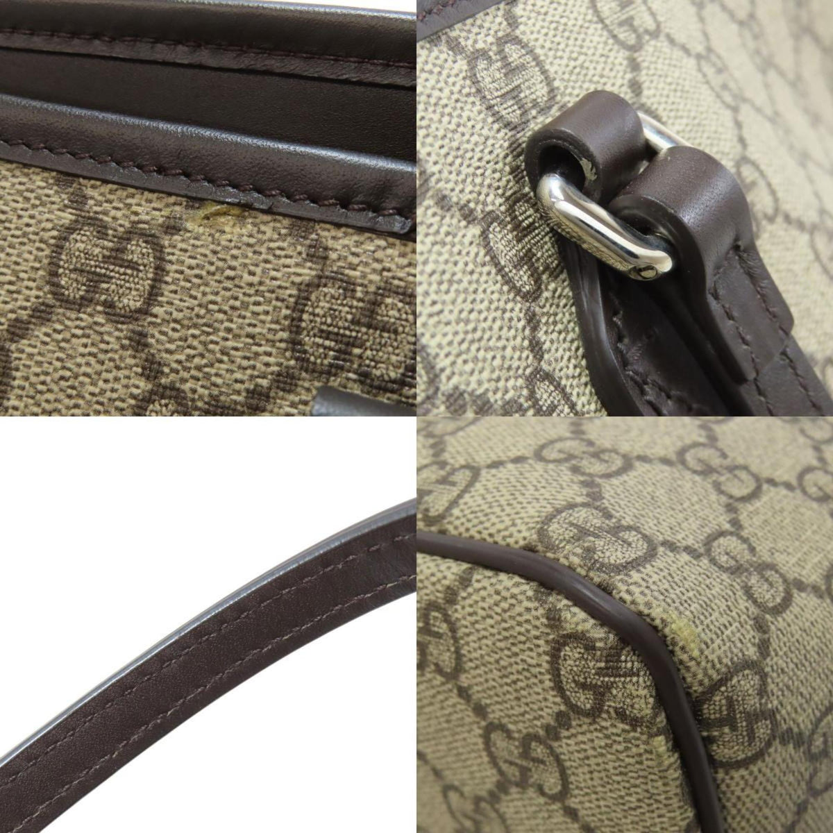 Gucci Brown Pvc Tote Bag (Pre-Owned)