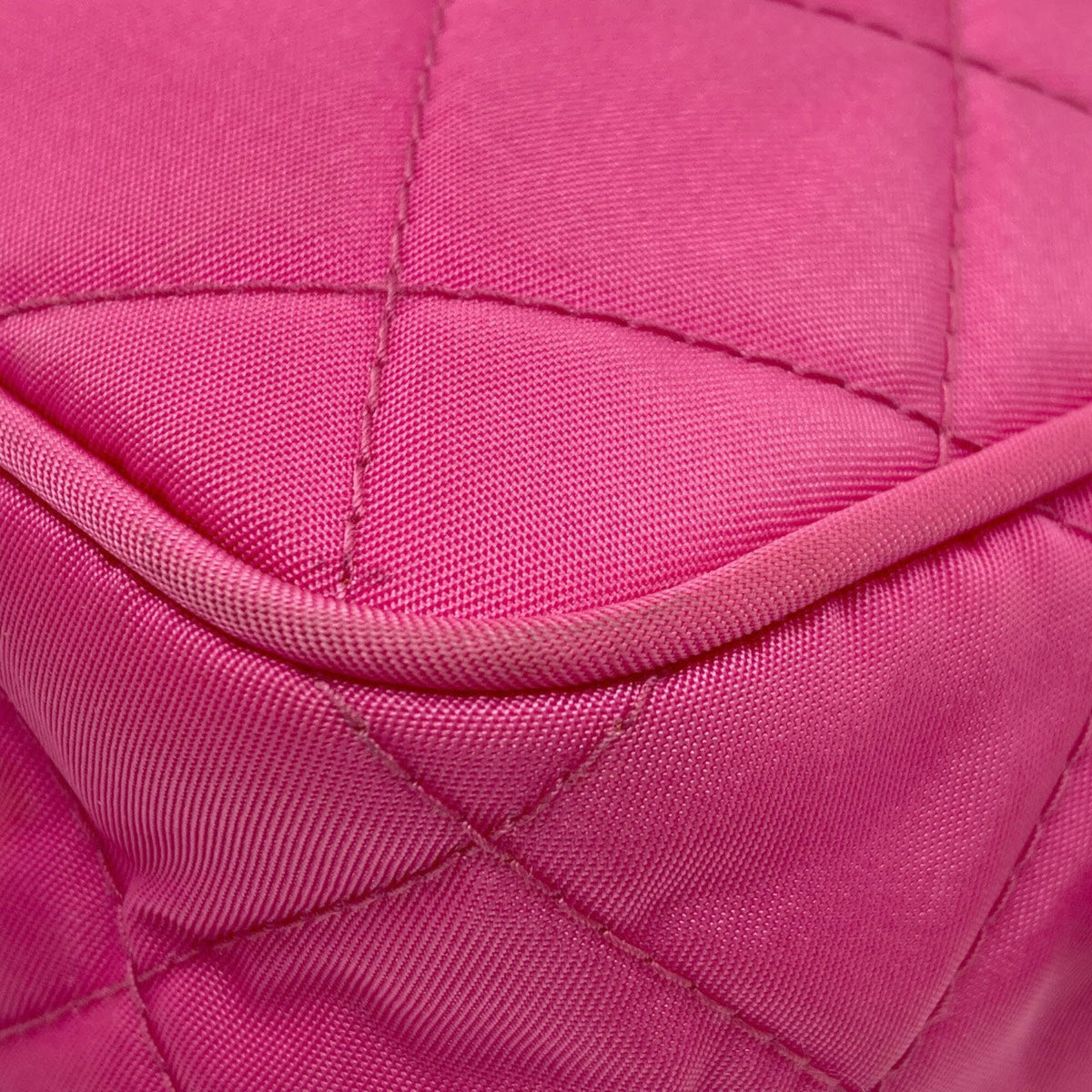 Prada Pink Nylon Shoulder Bag (Pre-Owned)