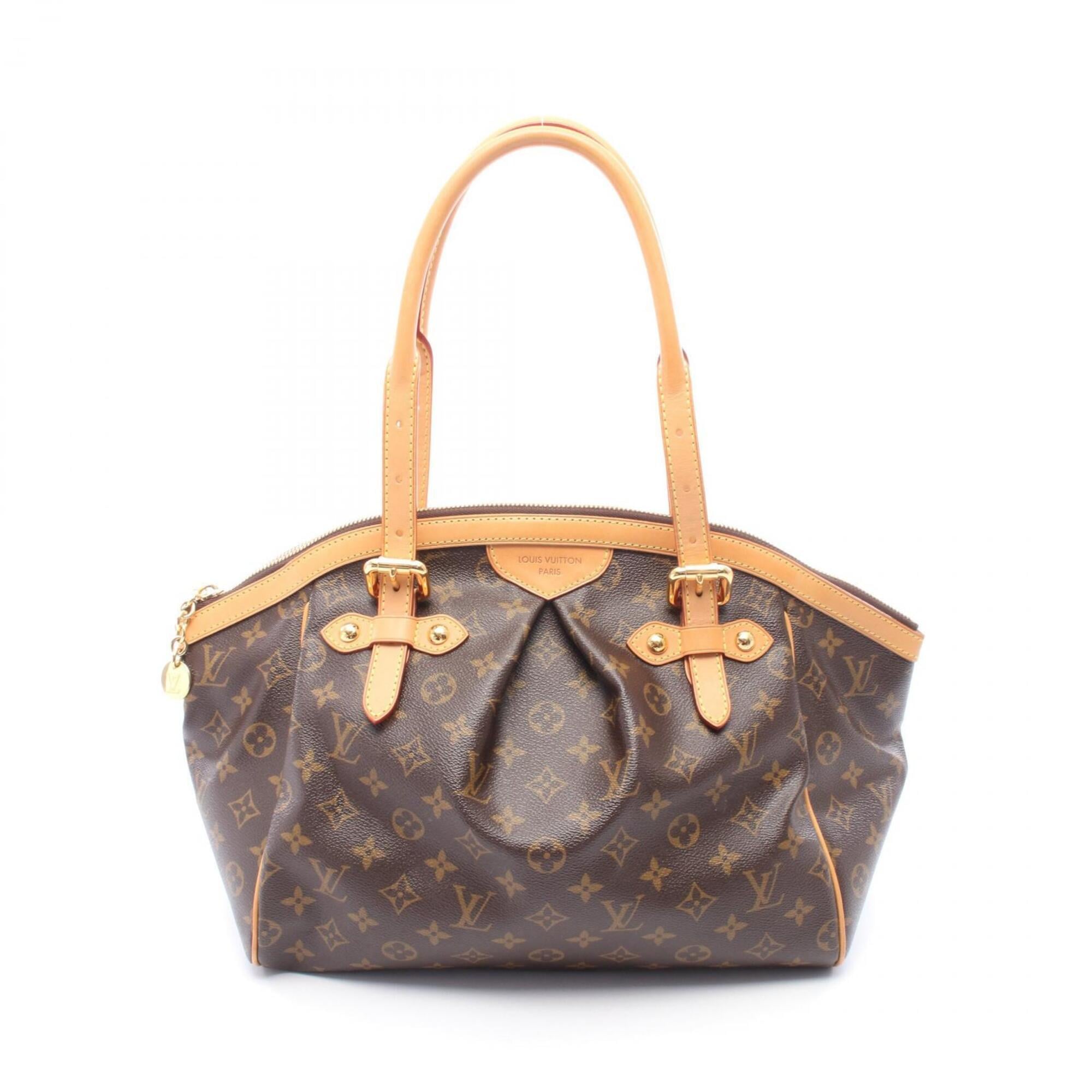Louis Vuitton Monogram Brown Coated Canvas Leather Handbag (Pre-Owned)