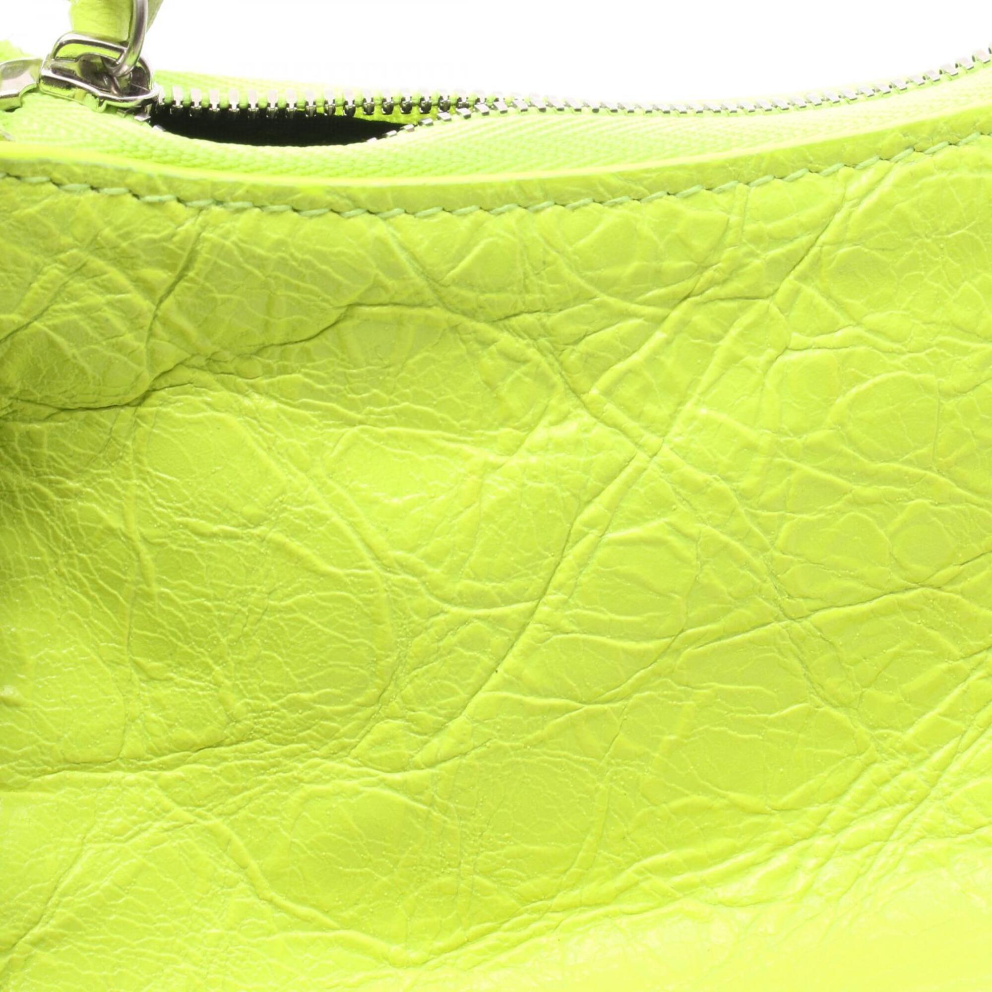 Balenciaga Yellow Leather Handbag (Pre-Owned)