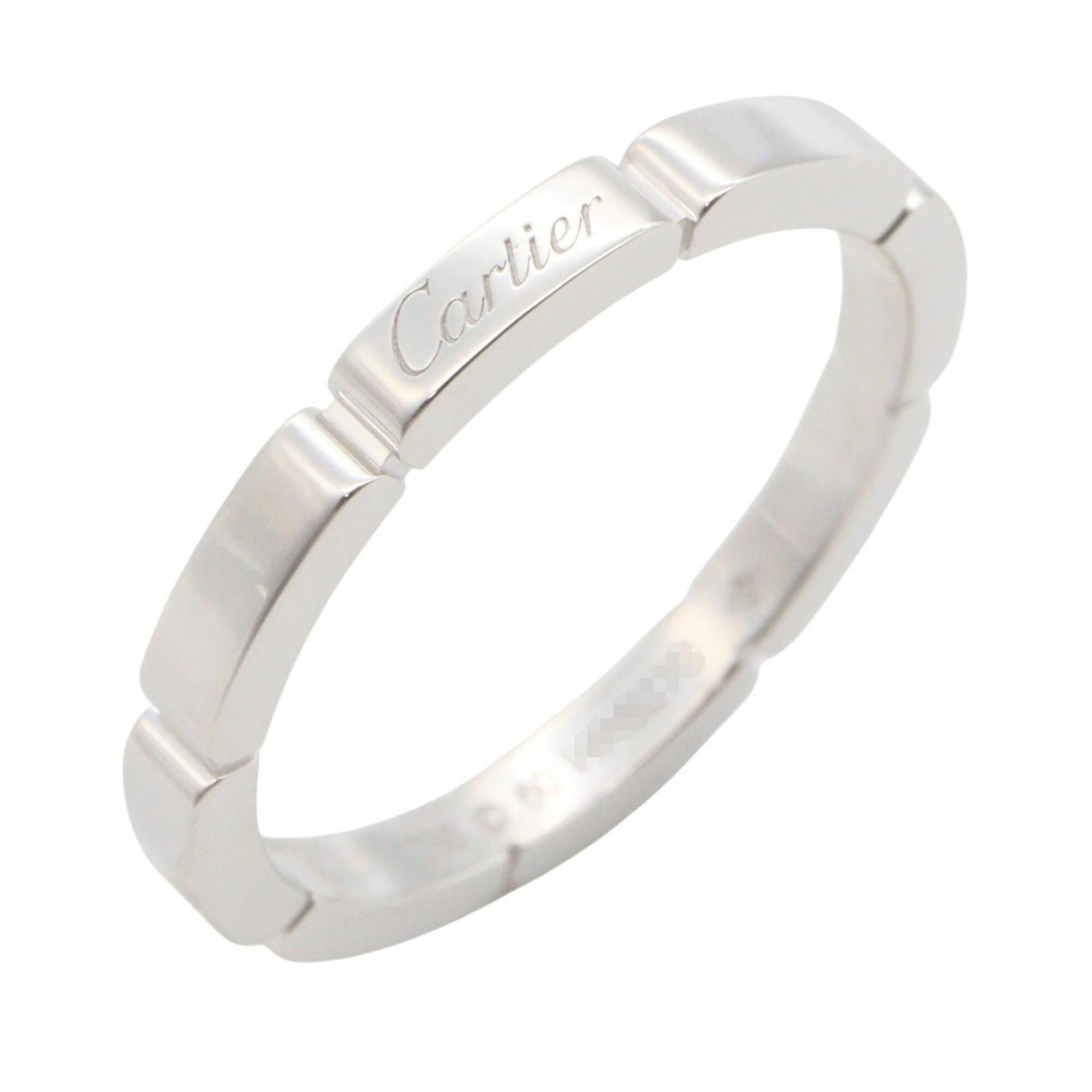 Cartier White Gold White Gold (18K) Band Ring (Pre-Owned)