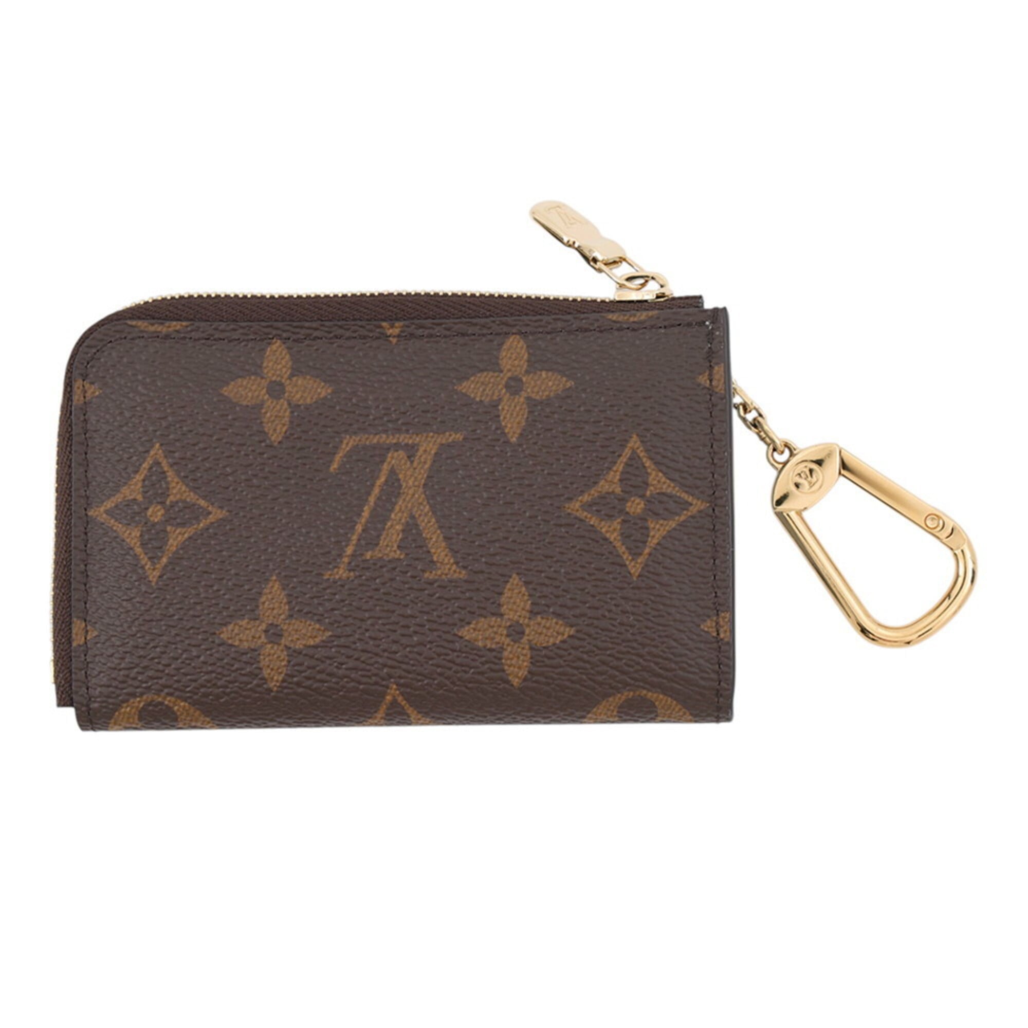 Louis Vuitton Blue Monogram Coin Purse/Coin Case (Pre-Owned)