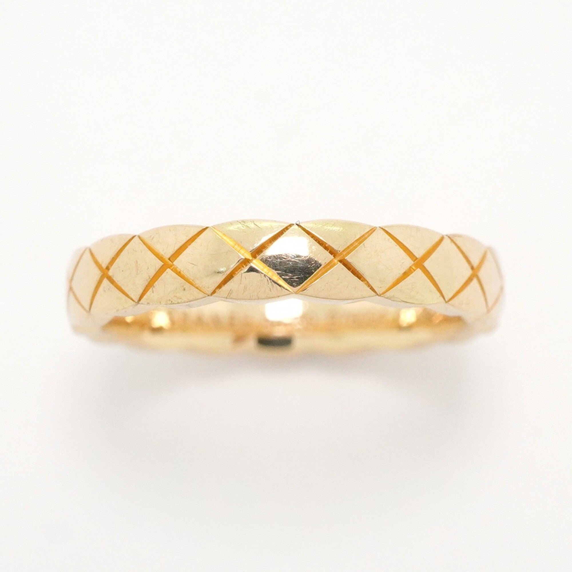Chanel Yellow Gold (18K) Band Ring (Pre-Owned)