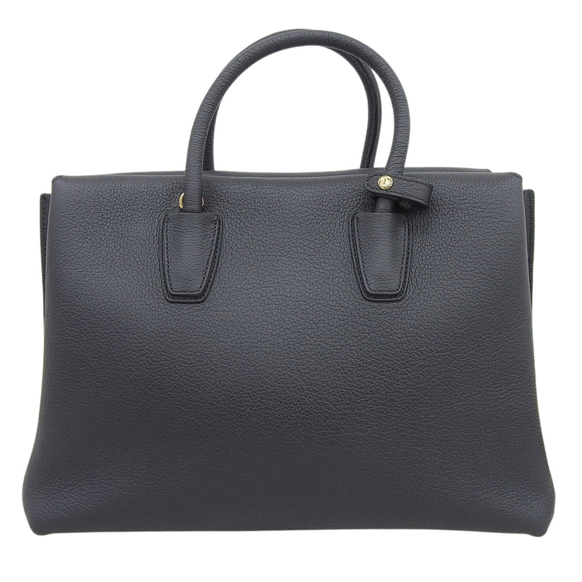 Mcm Black Leather Handbag (Pre-Owned)