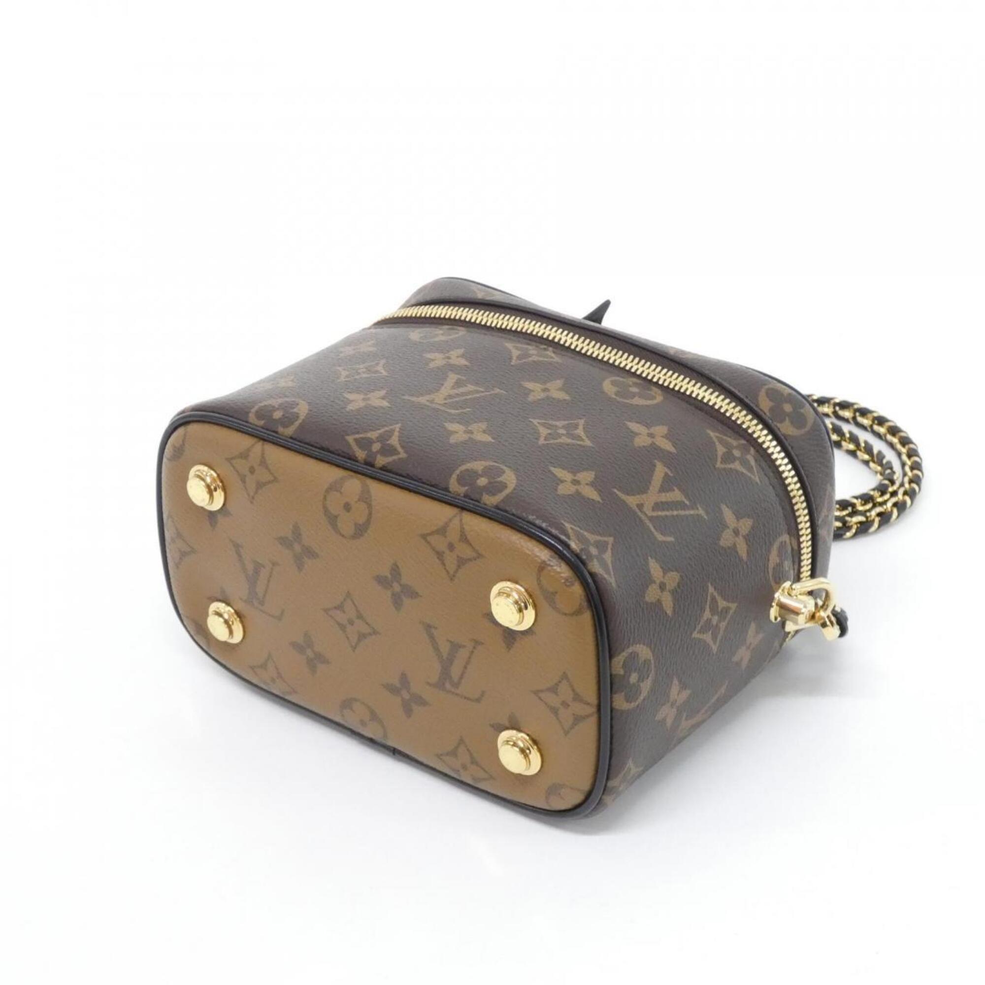 Louis Vuitton Marron Coated Canvas Handbag (Pre-Owned)