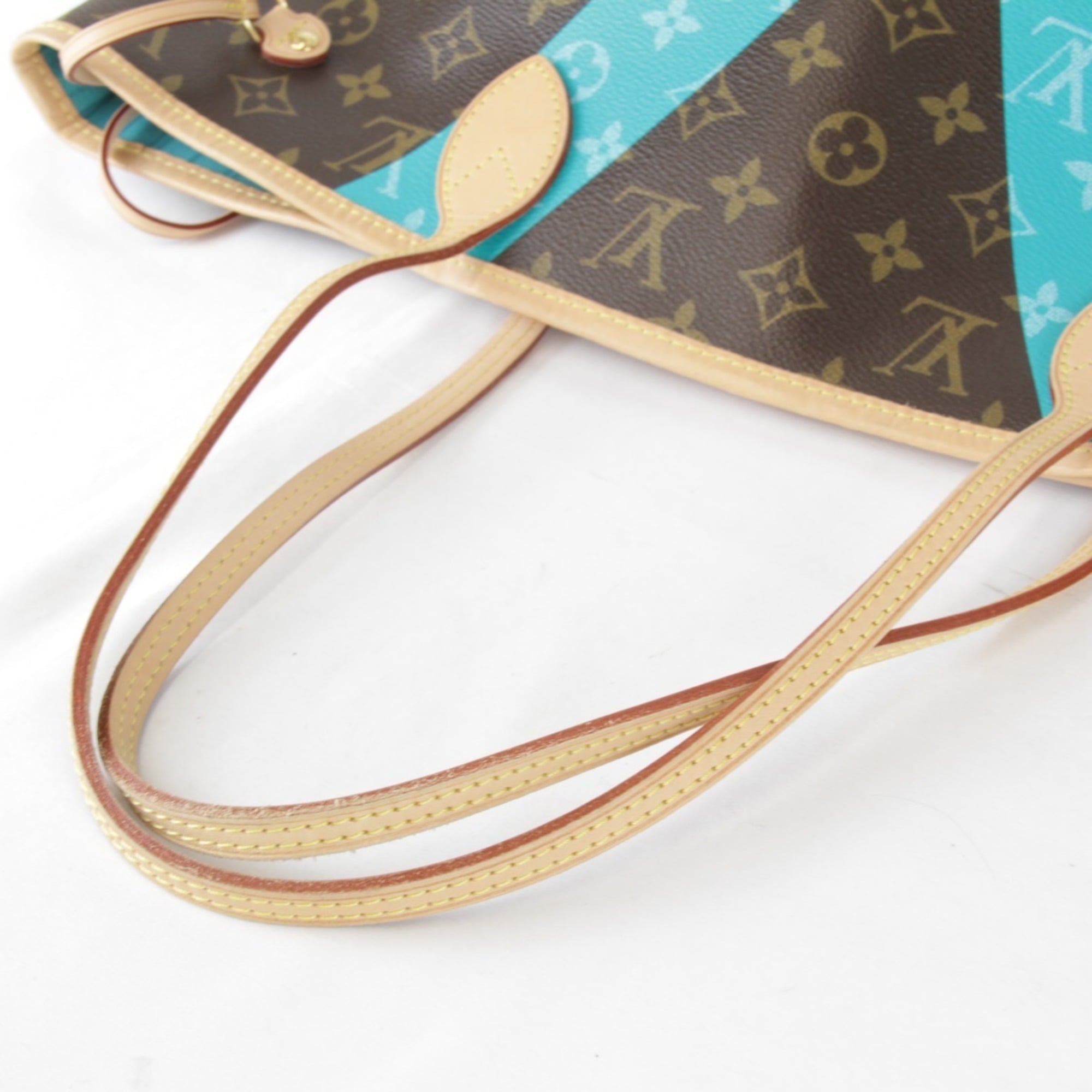 Louis Vuitton Brown Canvas Tote Bag (Pre-Owned)