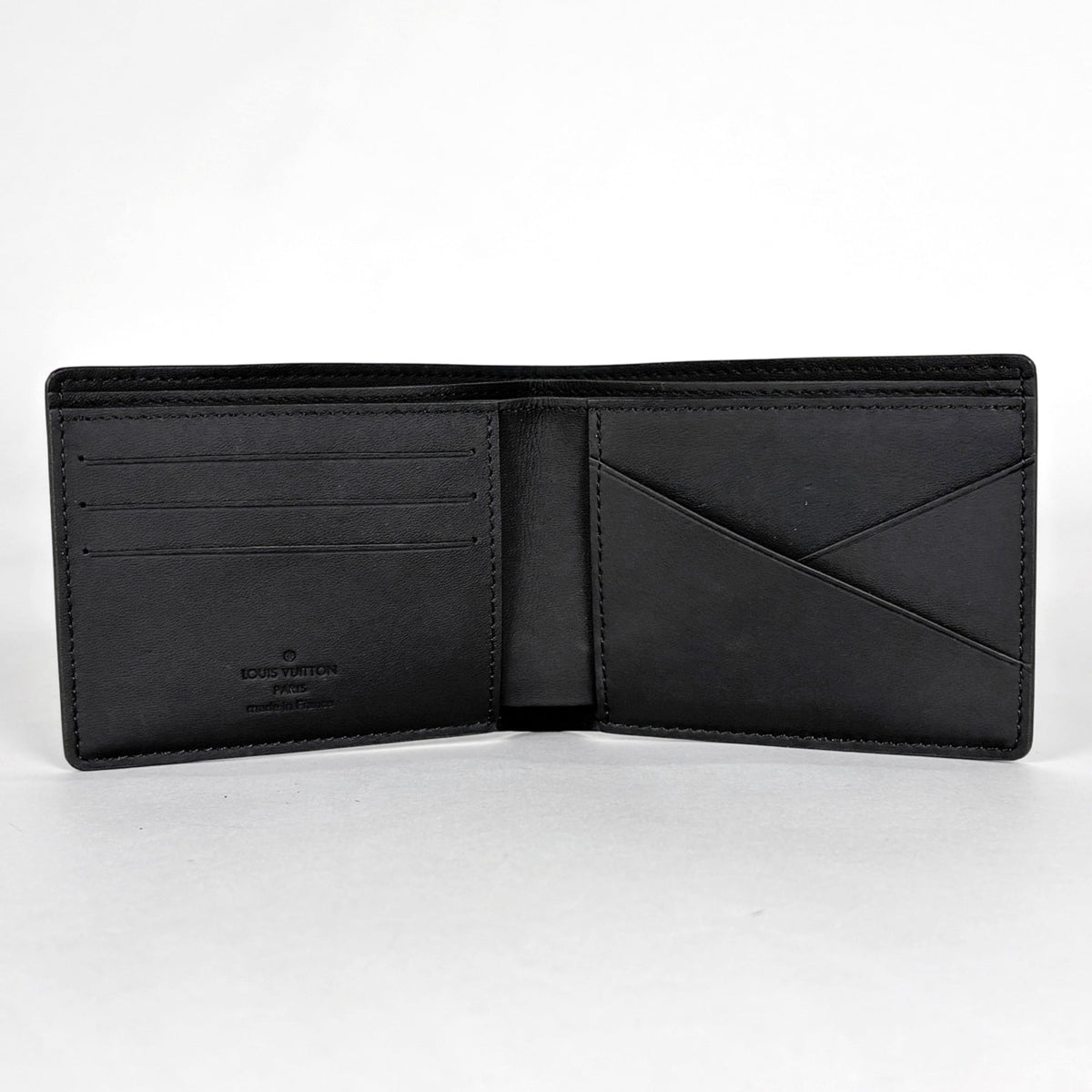 Louis Vuitton Black Onyx Damier Infini Wallet (Bi-Fold) (Pre-Owned)