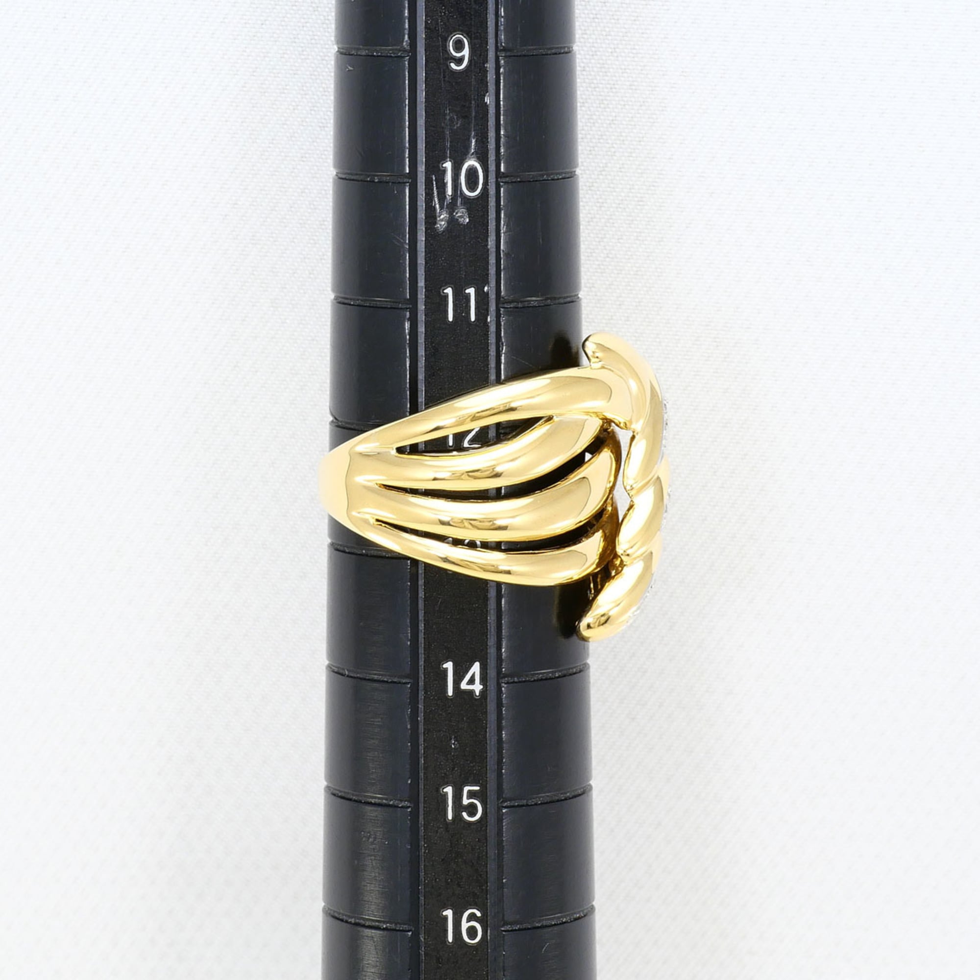 Unbranded Platinum Yellow Gold Yellow Gold (18K) Platinum 900 Band Ring (Pre-Owned)