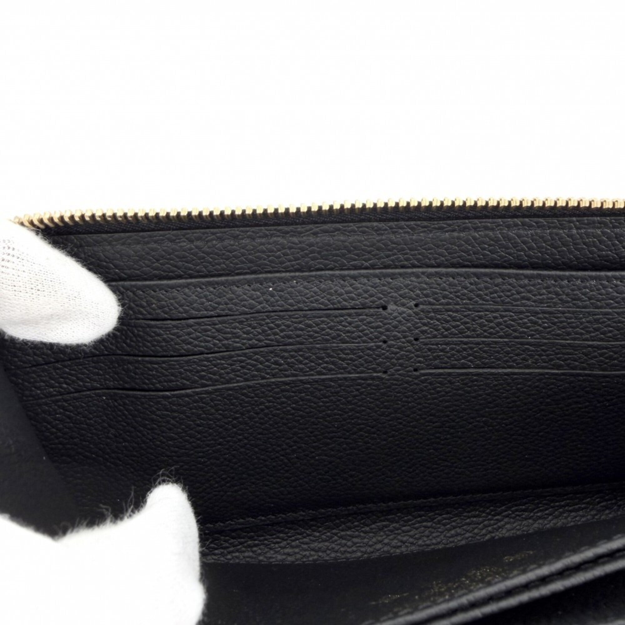 Louis Vuitton Black Multi-Color Monogram Empreinte Long Wallet (Bi-Fold) (Pre-Owned)