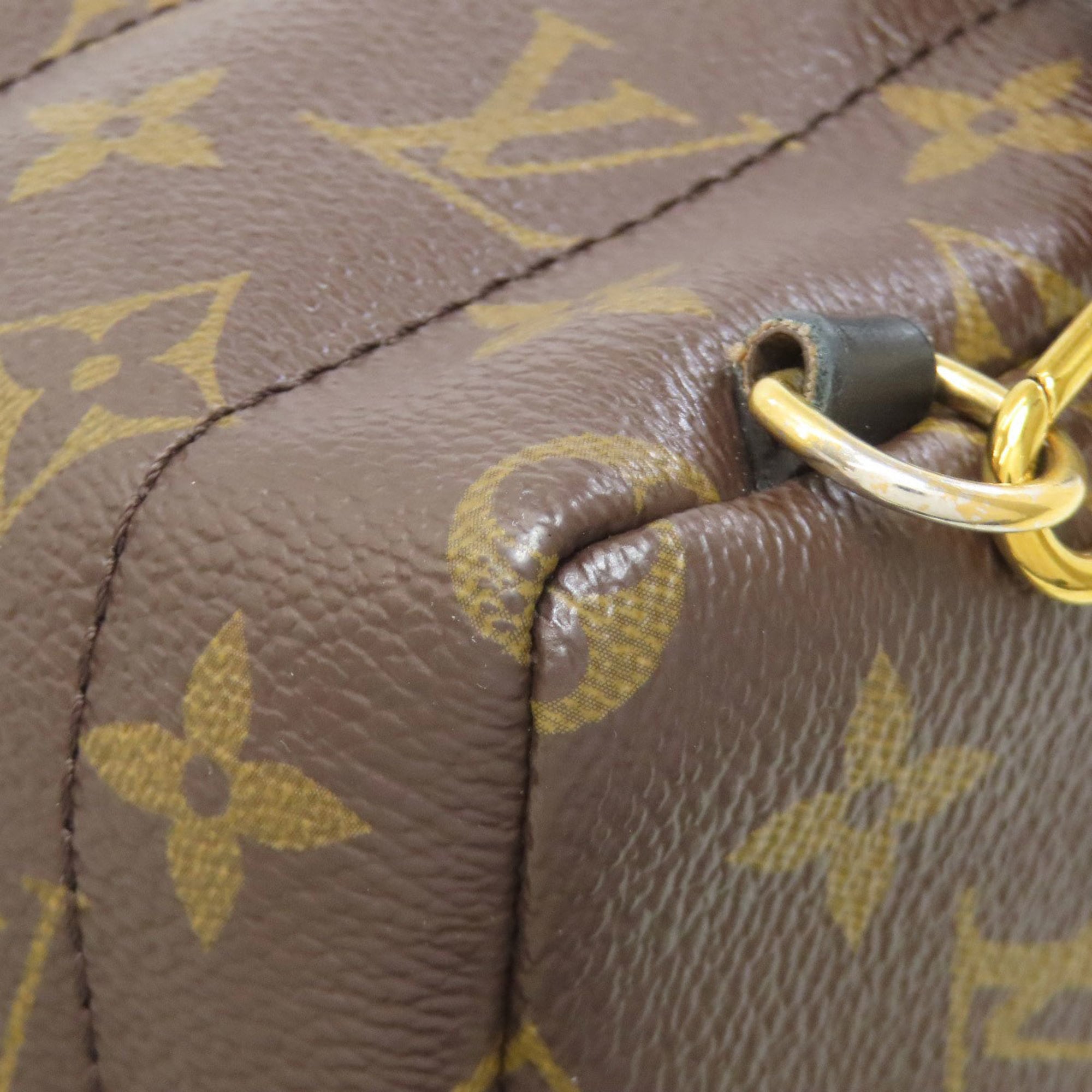 Louis Vuitton Monogram Black Pvc Backpack (Pre-Owned)