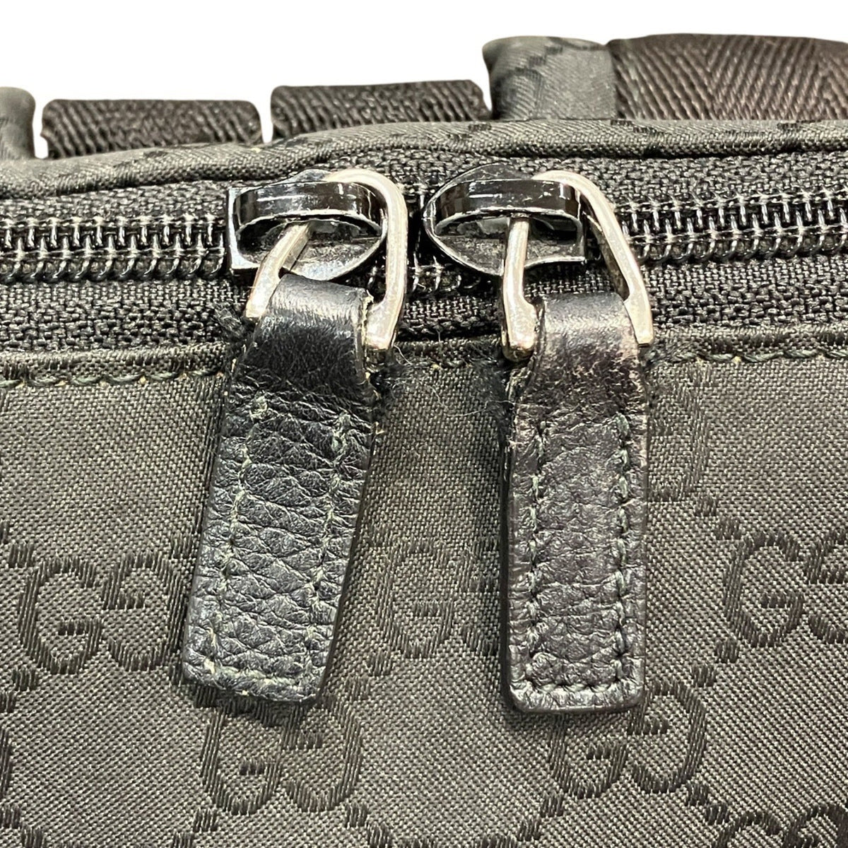 Gucci Black Nylon Backpack (Pre-Owned)