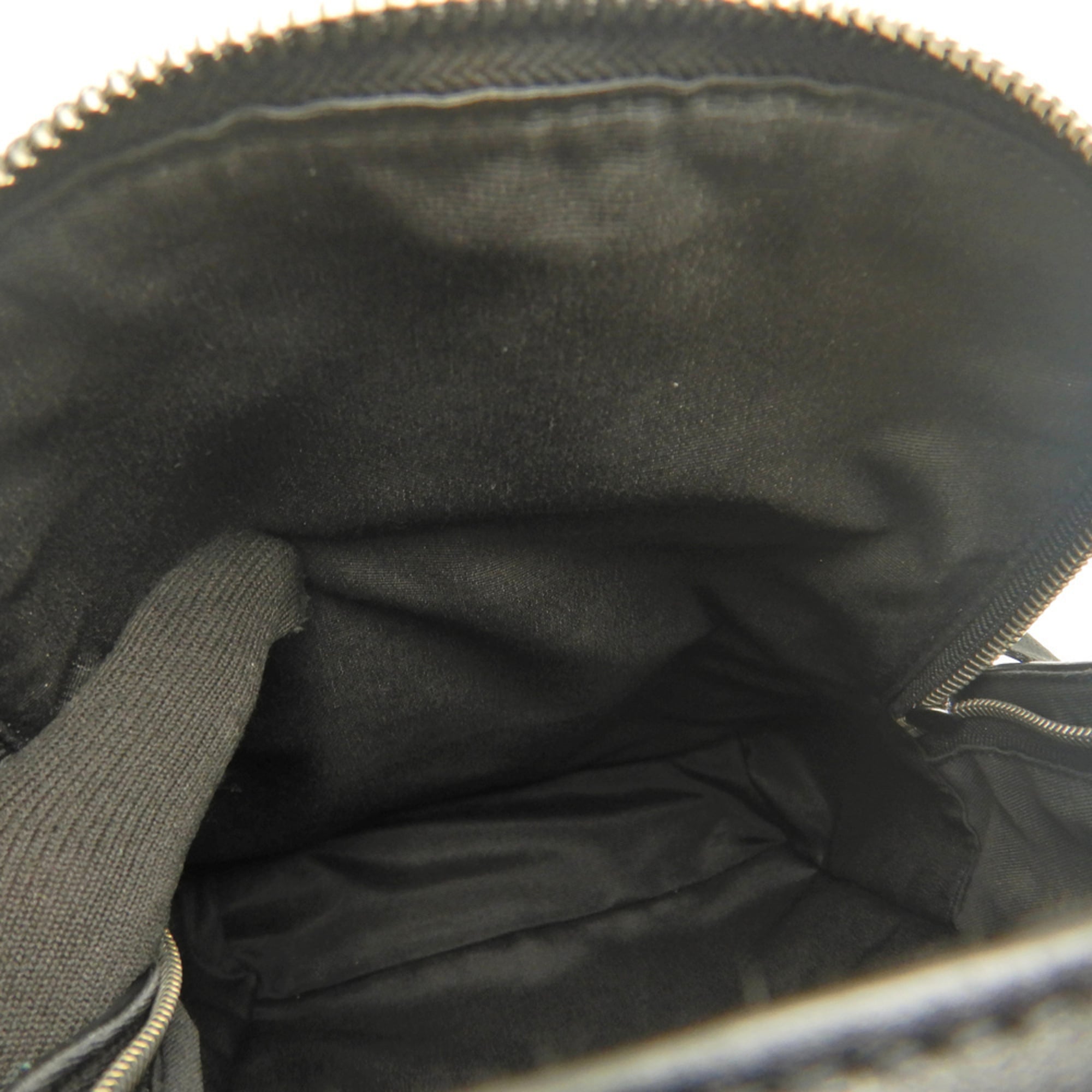 Coach Black Coated Canvas Leather Sling Bag (Pre-Owned)