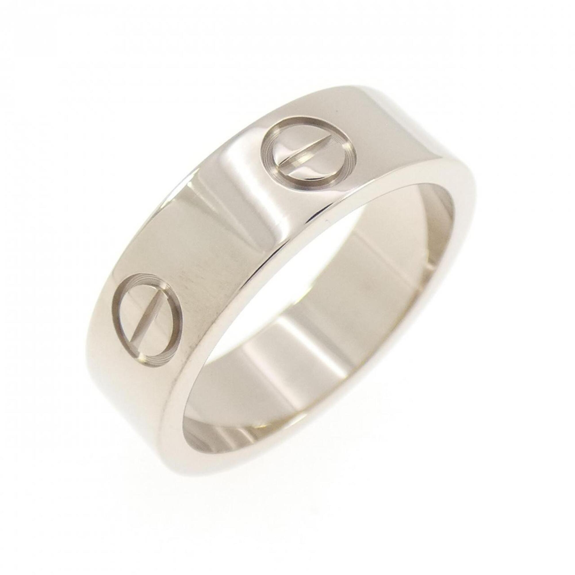Cartier Love White Gold (18K) Band Ring (Pre-Owned)