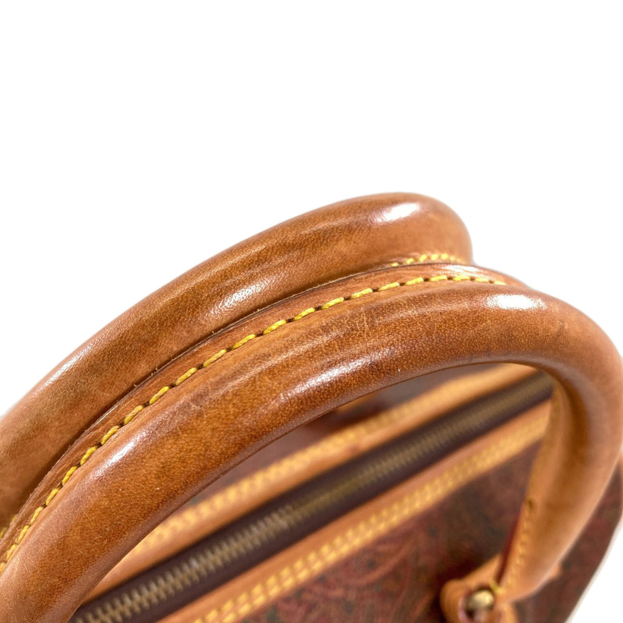 Etro Brown Pvc Boston Bag (Pre-Owned)