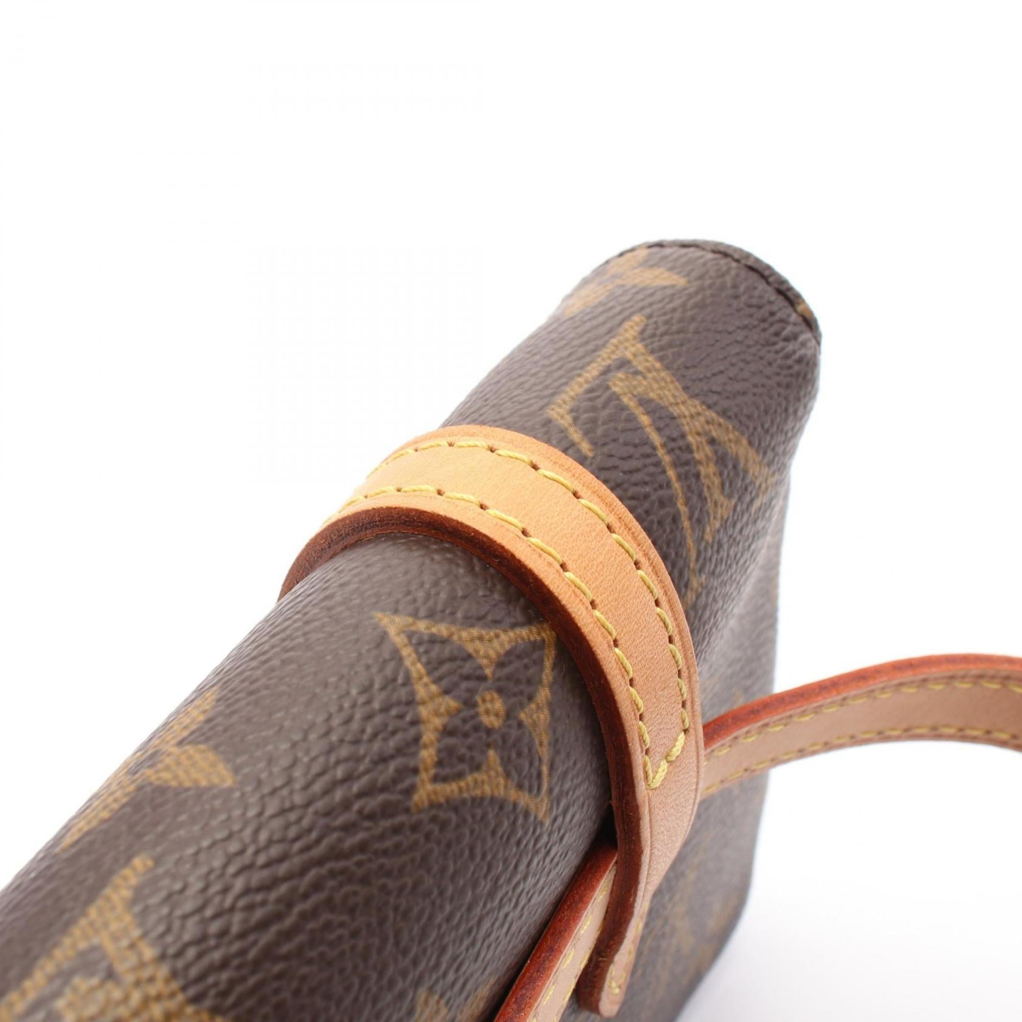 Louis Vuitton Brown Pvc Leather Fanny Pack Pochette (Pre-Owned)