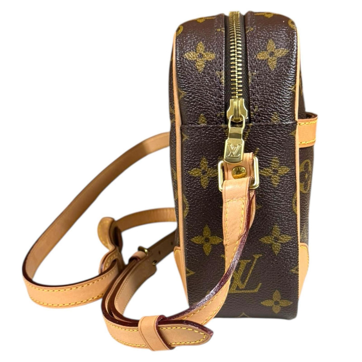 Louis Vuitton Brown Monogram Shoulder Bag (Pre-Owned)