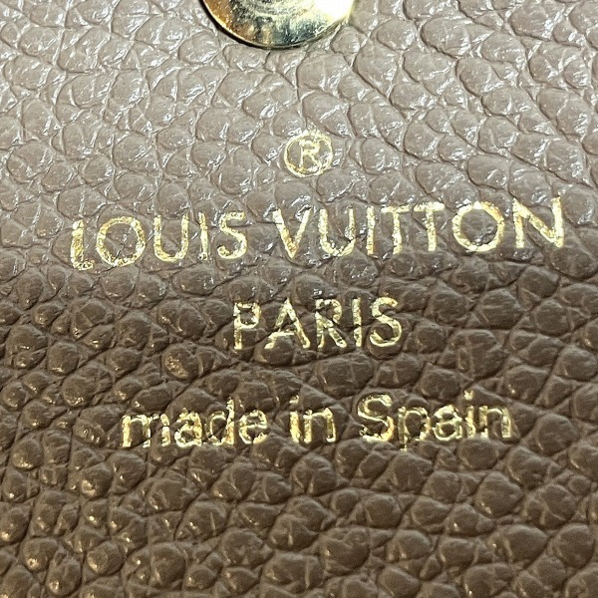 Louis Vuitton Brown Monogram Empreinte Leather Wallet (Bi-Fold) (Pre-Owned)