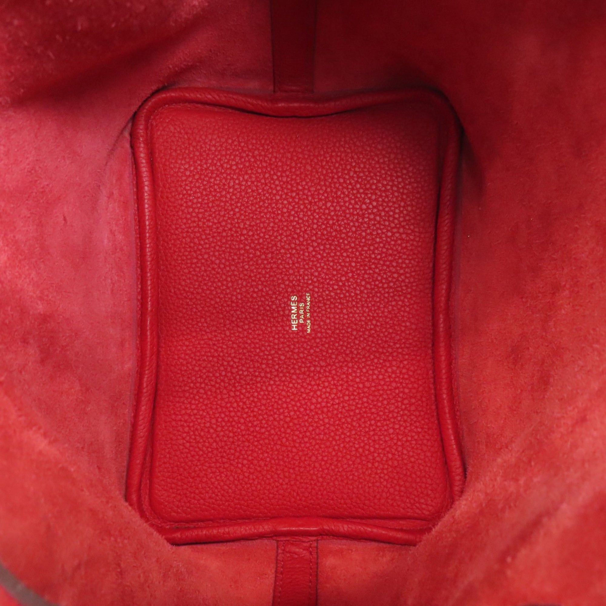 Hermes Vermilion Handbag (Pre-Owned)