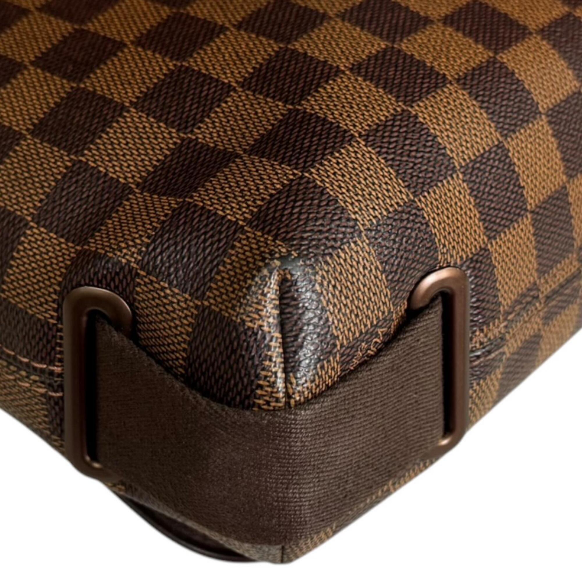 Louis Vuitton Damier Brown Damier Canvas Handbag Shoulder Bag (Pre-Owned)