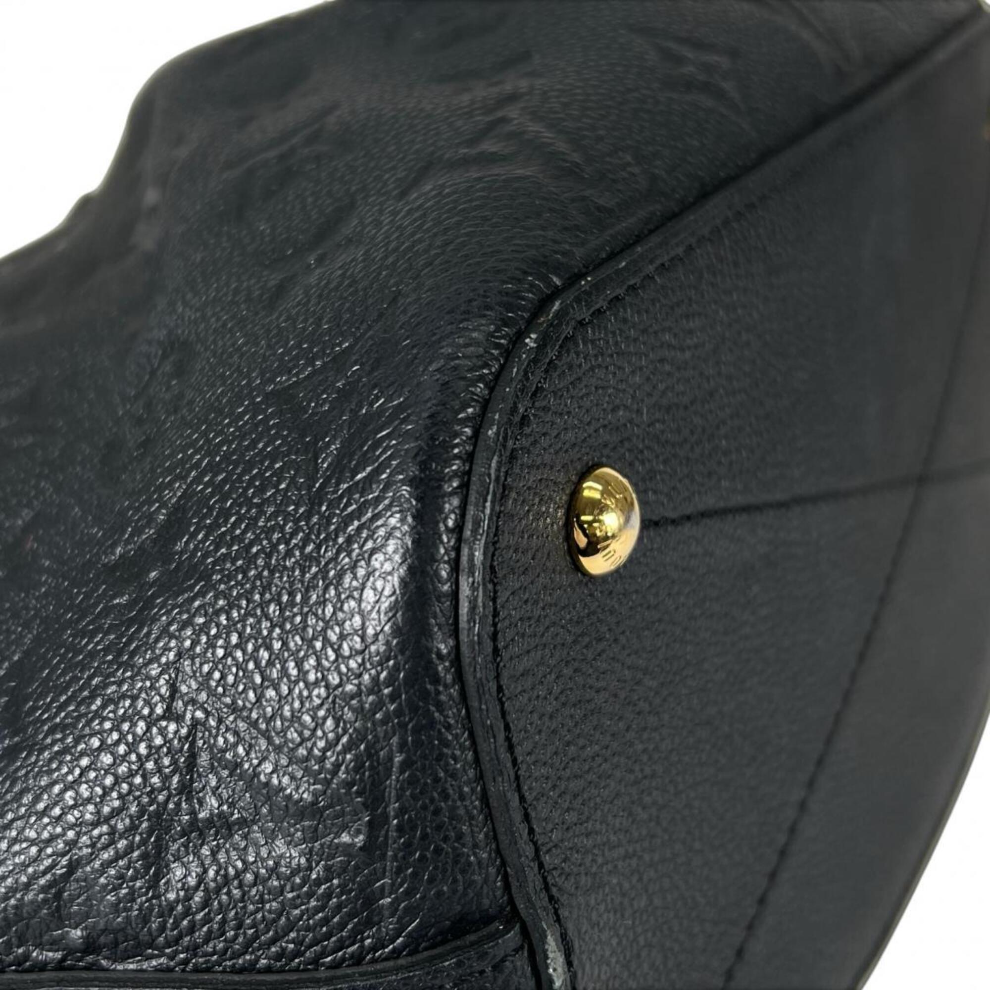 Louis Vuitton Black Monogram Empreinte Handbag Shoulder Bag (Pre-Owned)